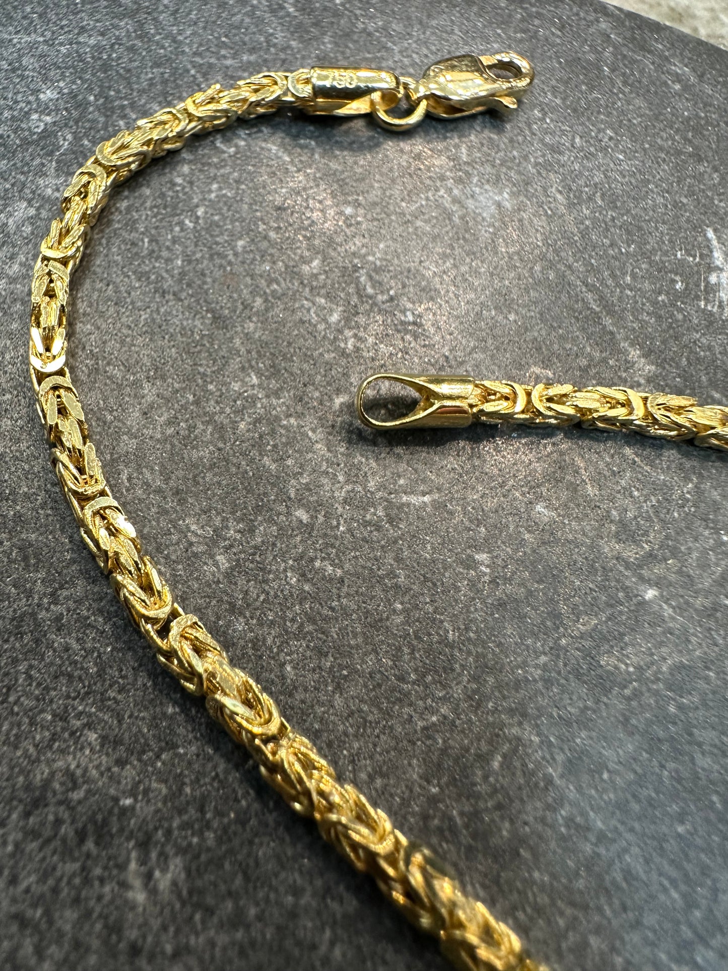 Prachtige 18K Gouden Koningsarmband – 2,6 mm | 20 cm | Unisex & Tijdloos