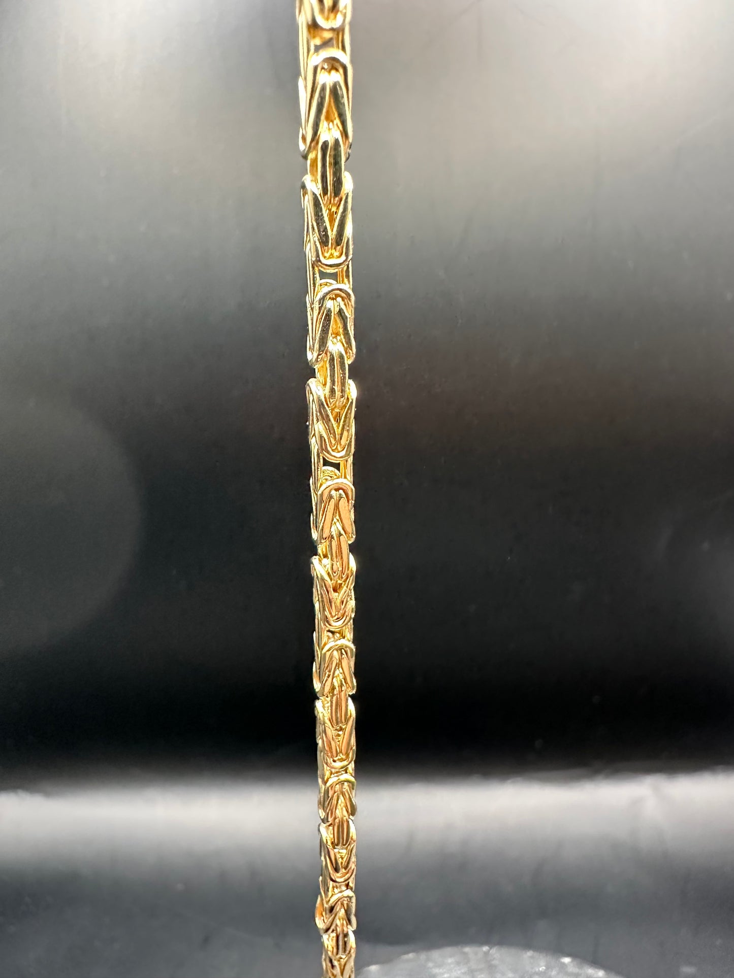 14K Gouden Koningsarmband – 21 cm