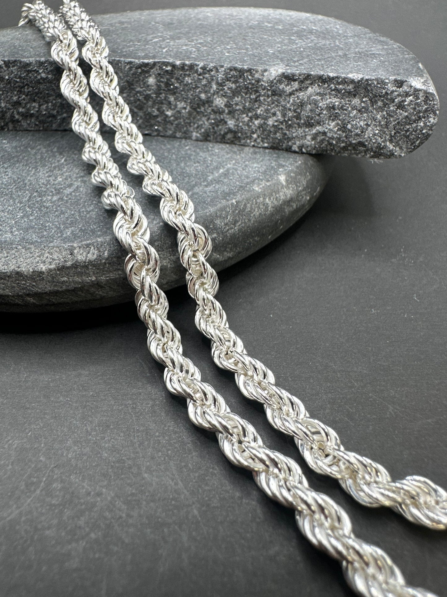 925 Zilveren Rope Chain – 4,5 mm