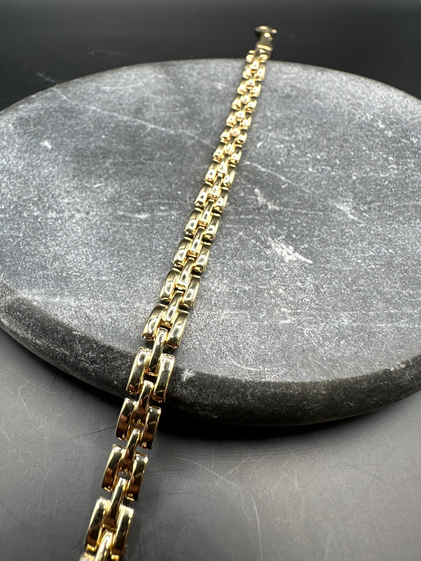 14k Gouden Schakel Armband – 5 mm | 20 cm