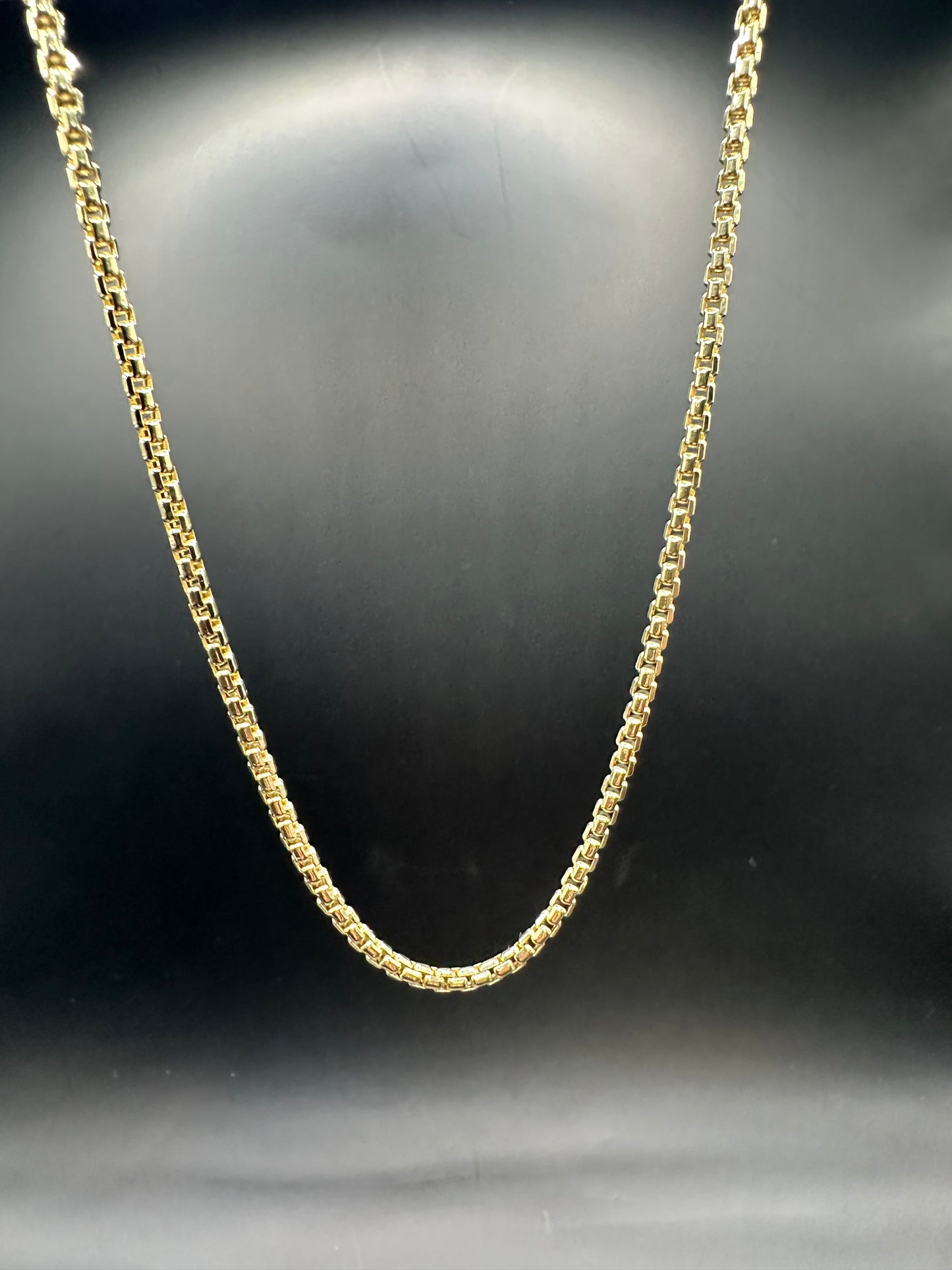 14K Gouden Box Ketting | 65 cm | 2,3 mm