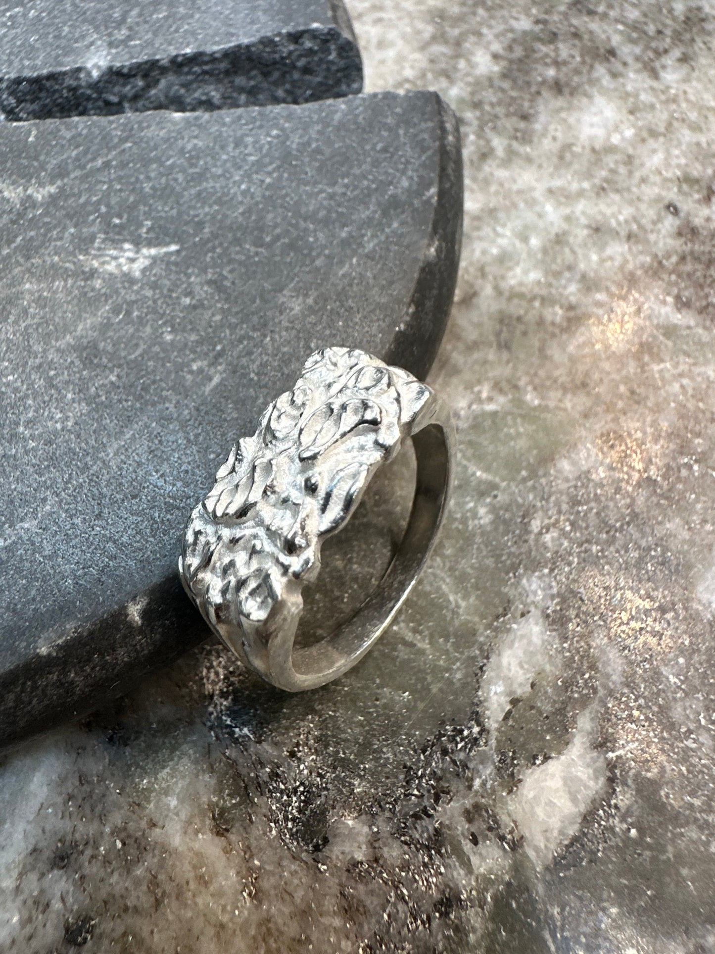 Prachtige 925 Zilveren Piet Piet Ring – Massief | Stoer & Krachtig Design