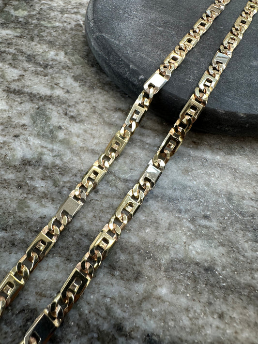 Prachtige 14K Rollie Ketting