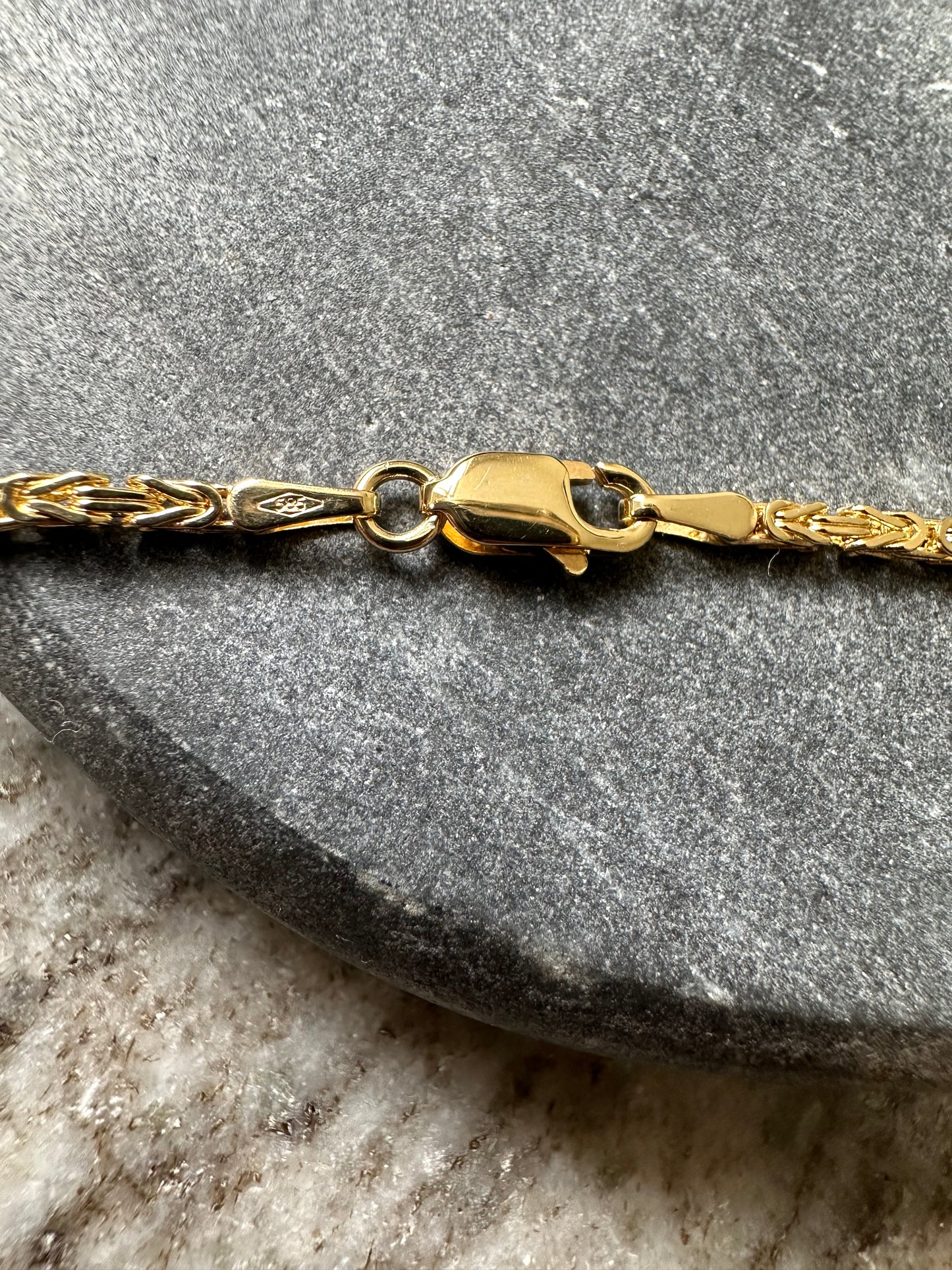 14k Gouden Koningsketting