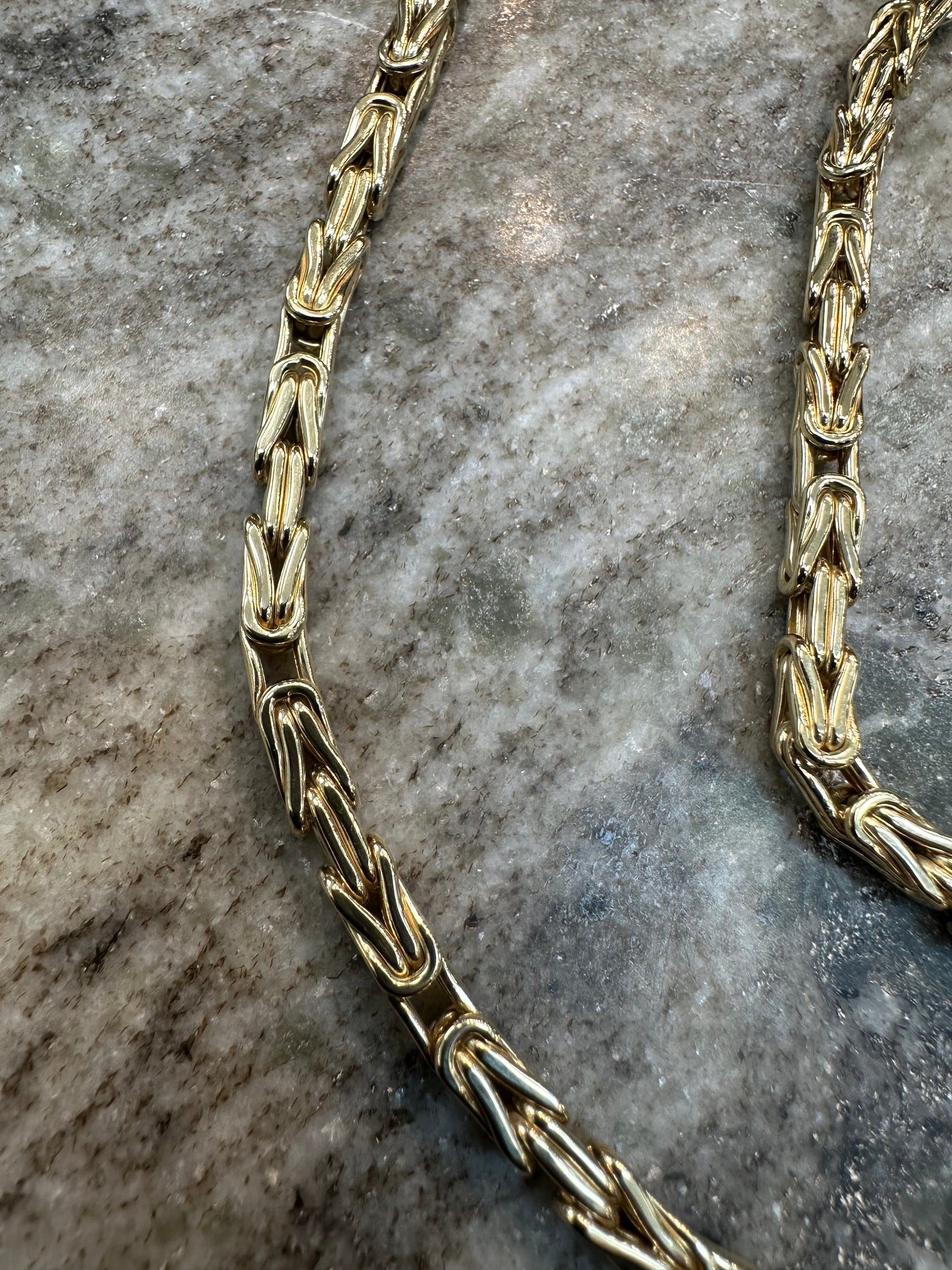 14K Gouden Koningsketting – 70 cm
