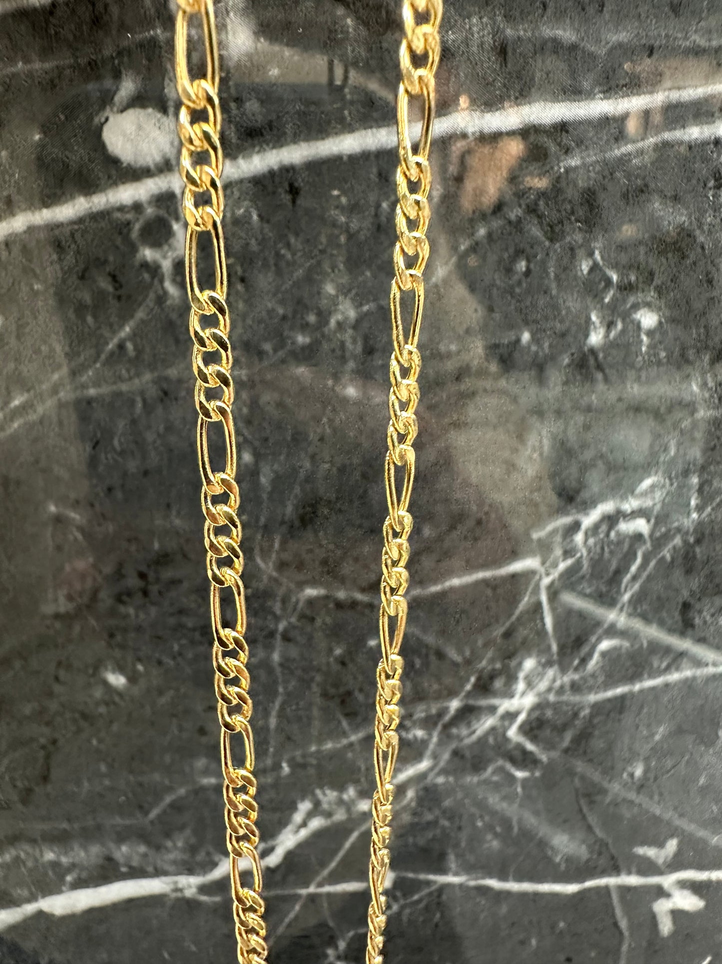 Prachtige 14K Gouden Figaro Ketting – 45 cm | 2,8 mm | Tijdloos & Elegant