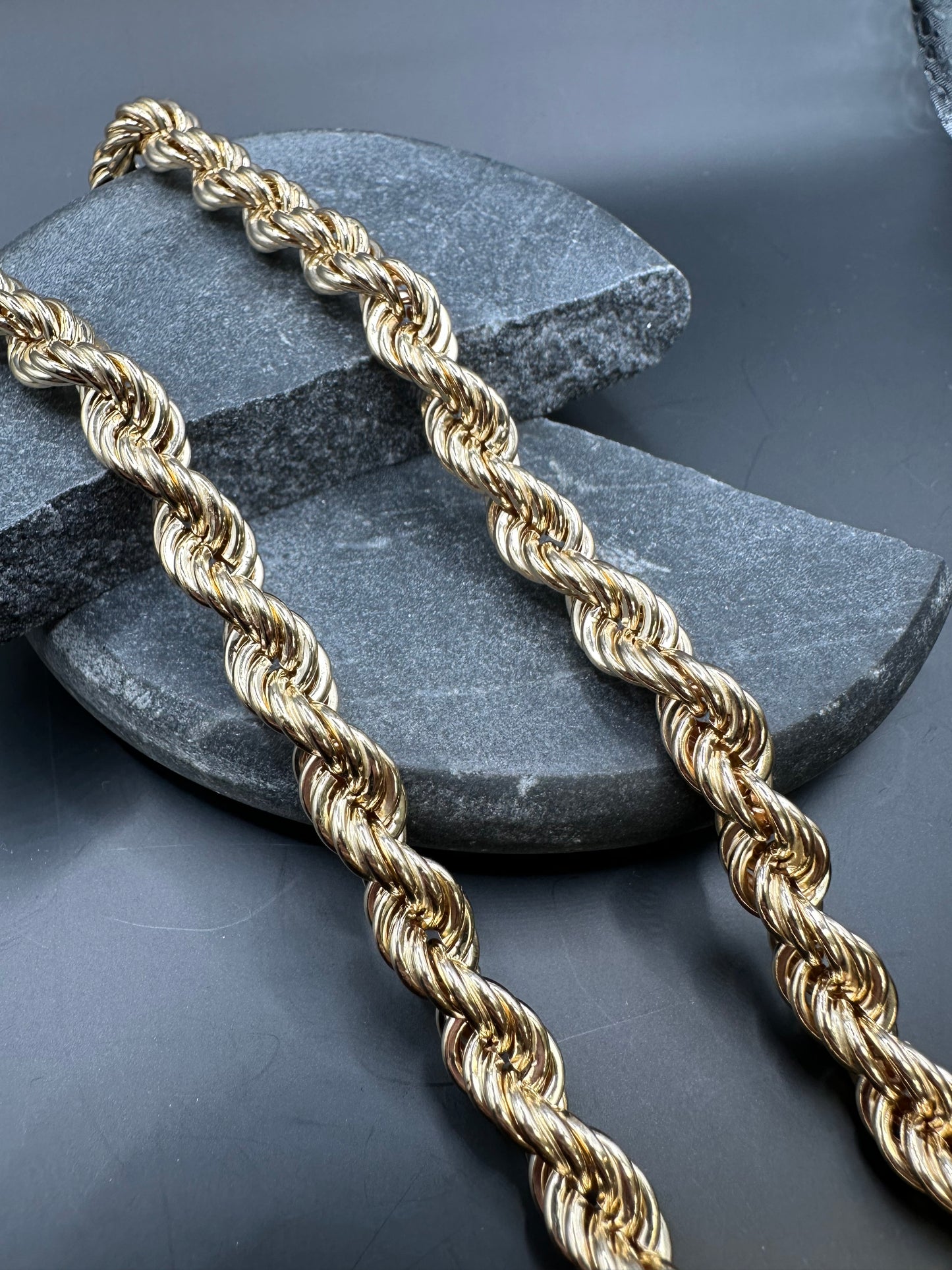 14K Gouden Rope Ketting – 70 cm