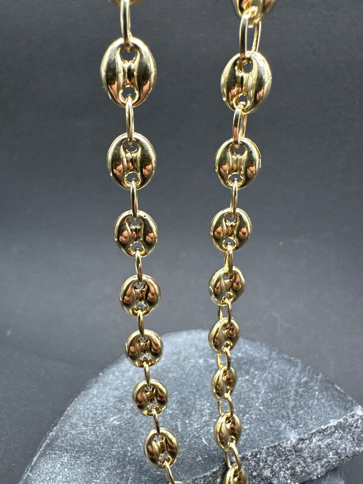 14K Gouden Koffiebonen Ketting