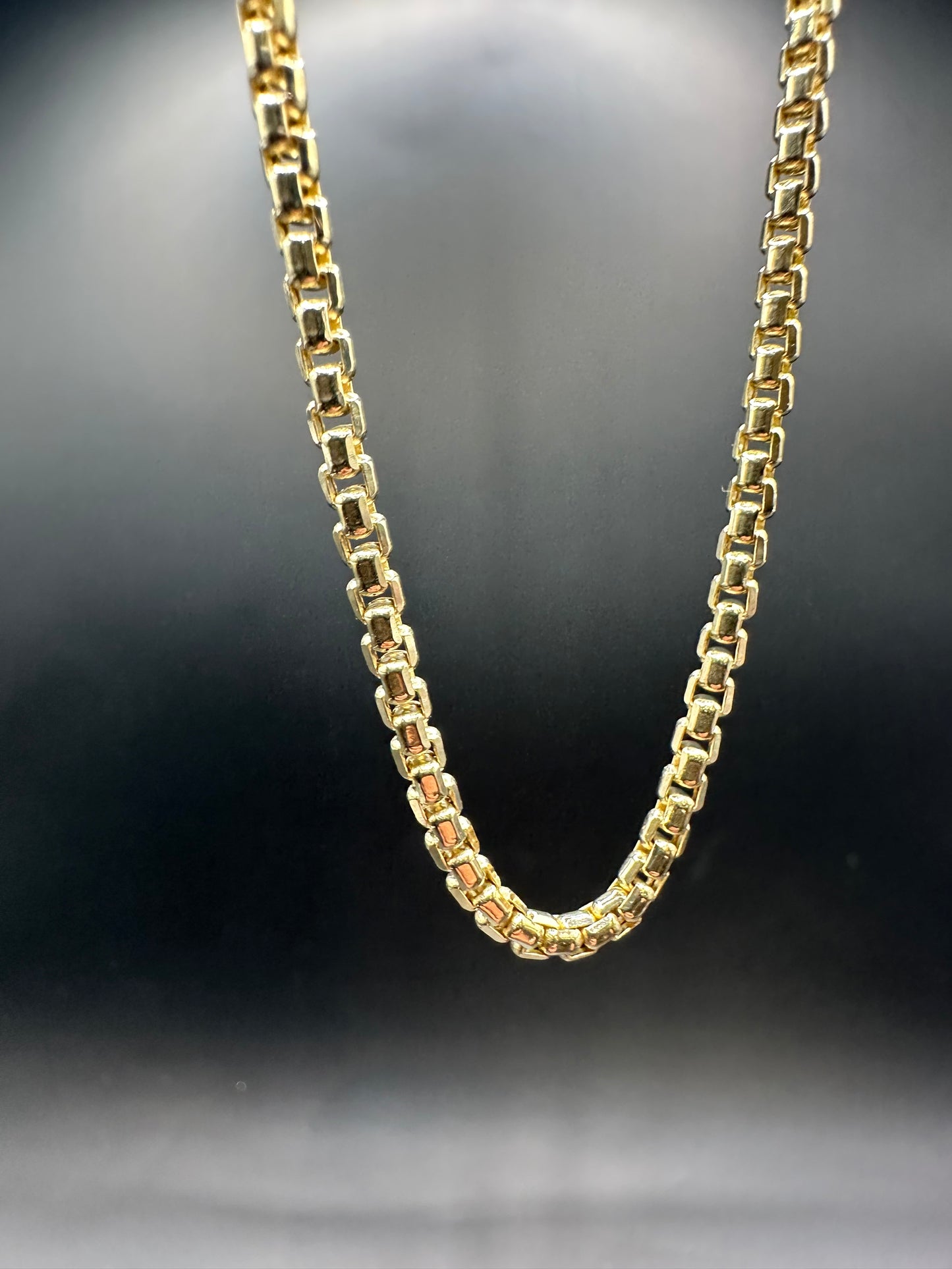 14K Gouden Box Ketting | 65 cm | 2,3 mm