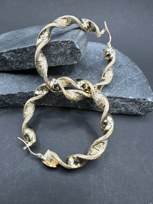 14K Gouden Wokkels – 44 mm