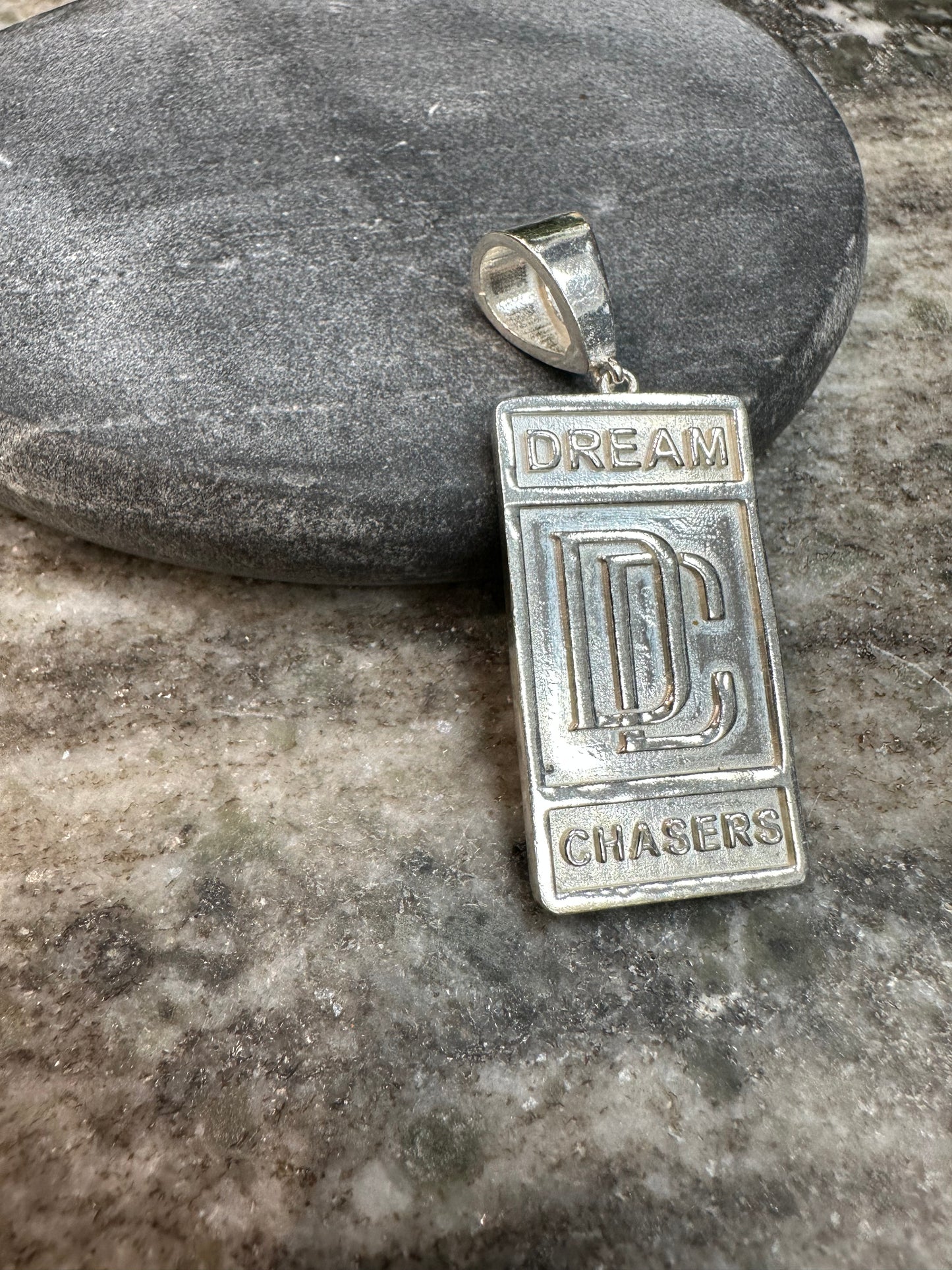 Prachtige 925 Zilveren Dream Chaser Hanger – Massief | 21 mm Breed | 54 mm Lang