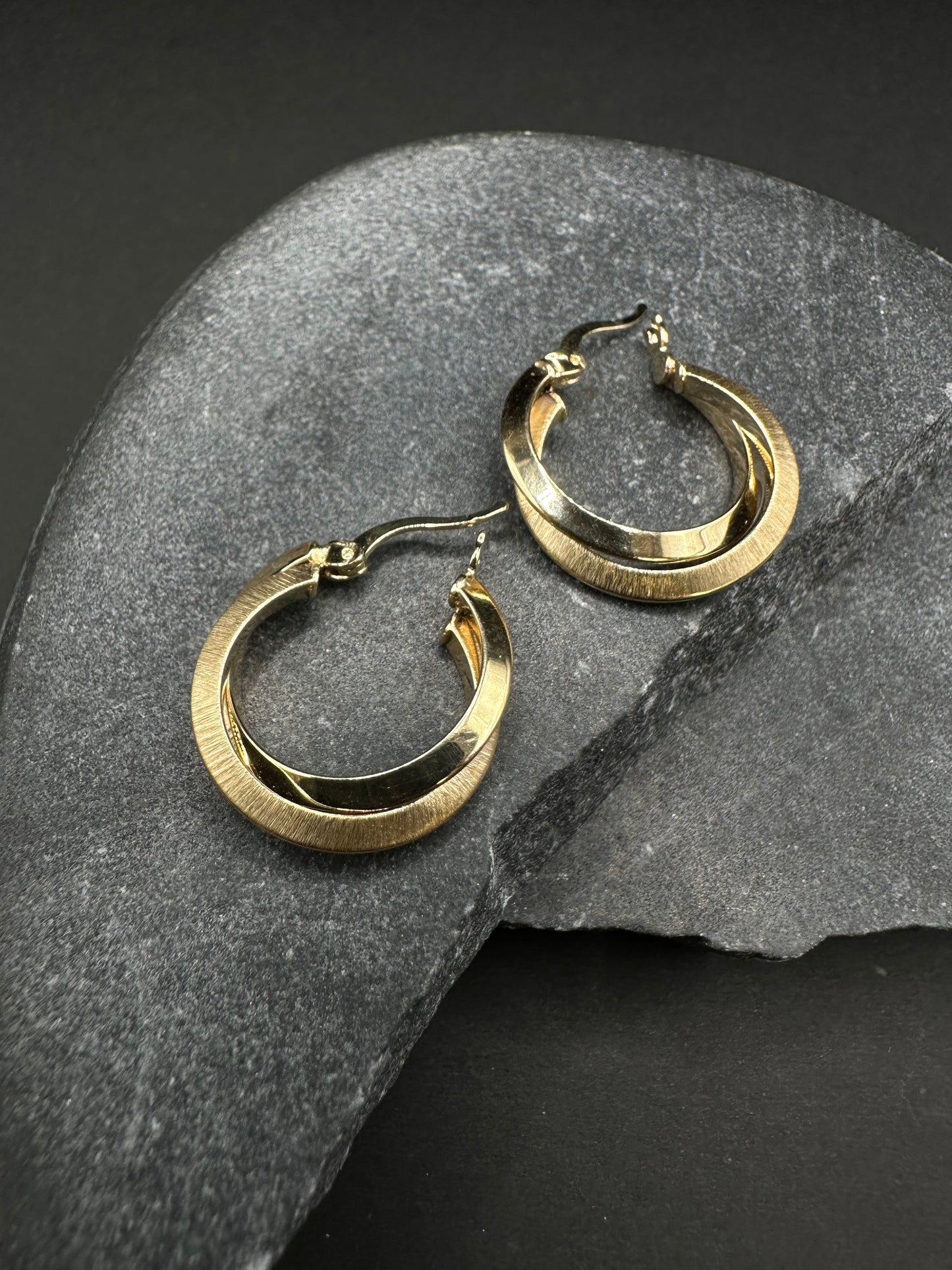 14K Gouden Oorbellen – 20 mm