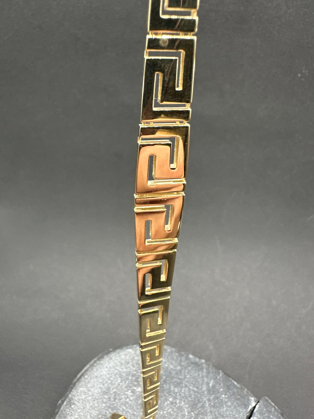 14K Gouden Meandros Armband Unisex – 20 cm