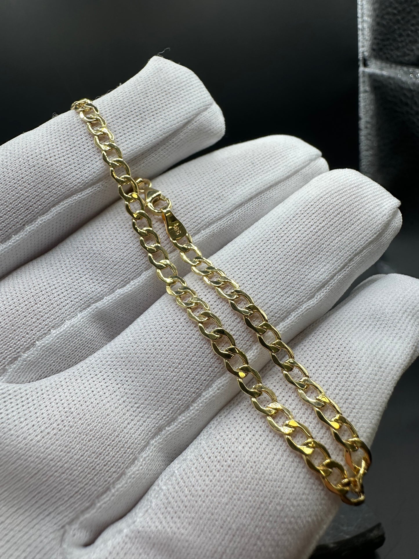 14K Gouden Gourmet Armband – 18 cm
