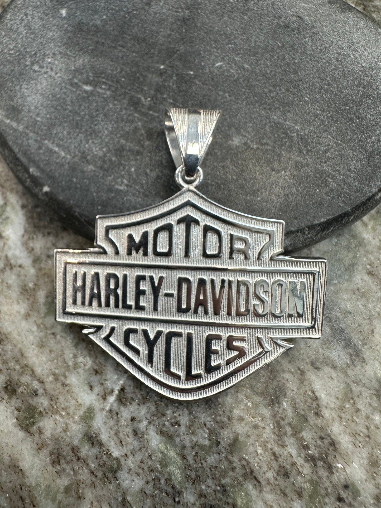 925 Zilveren Harly-Davidson Hanger