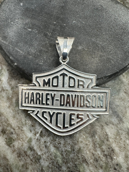 925 Zilveren Harly-Davidson Hanger