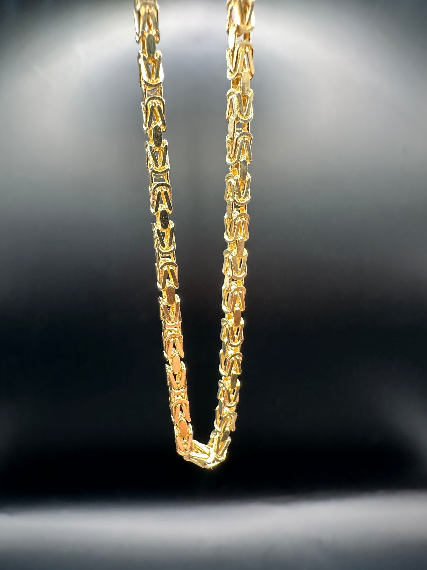 14K Gouden Massieve Koningsarmband – 2,1 mm | unisex