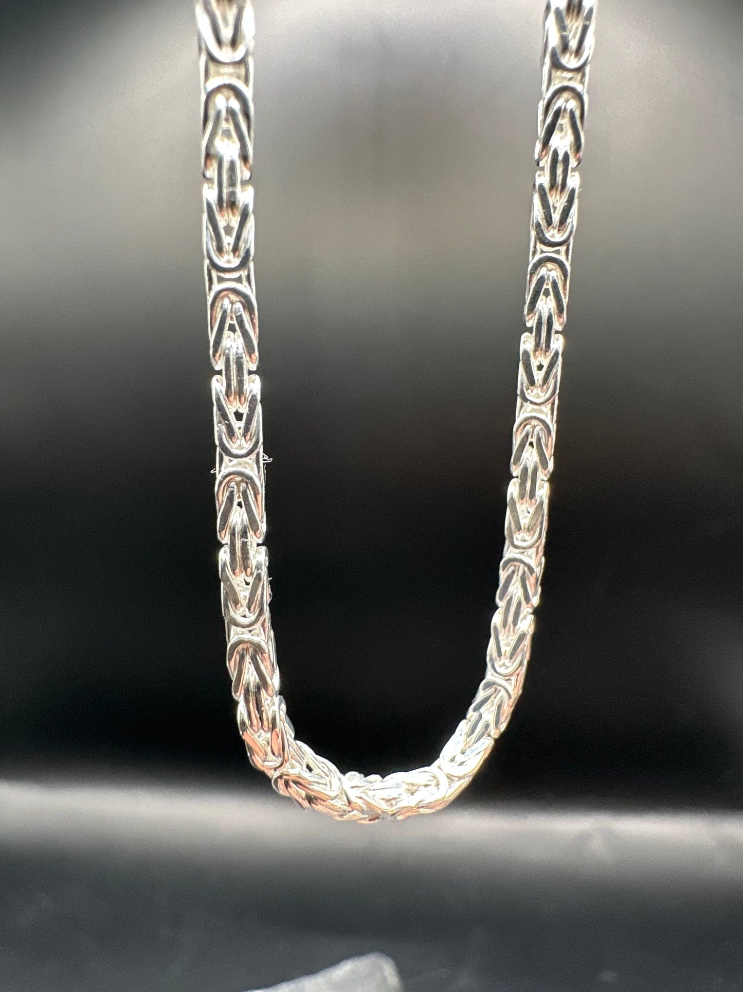 925 Zilveren Koningsketting – 60 cm