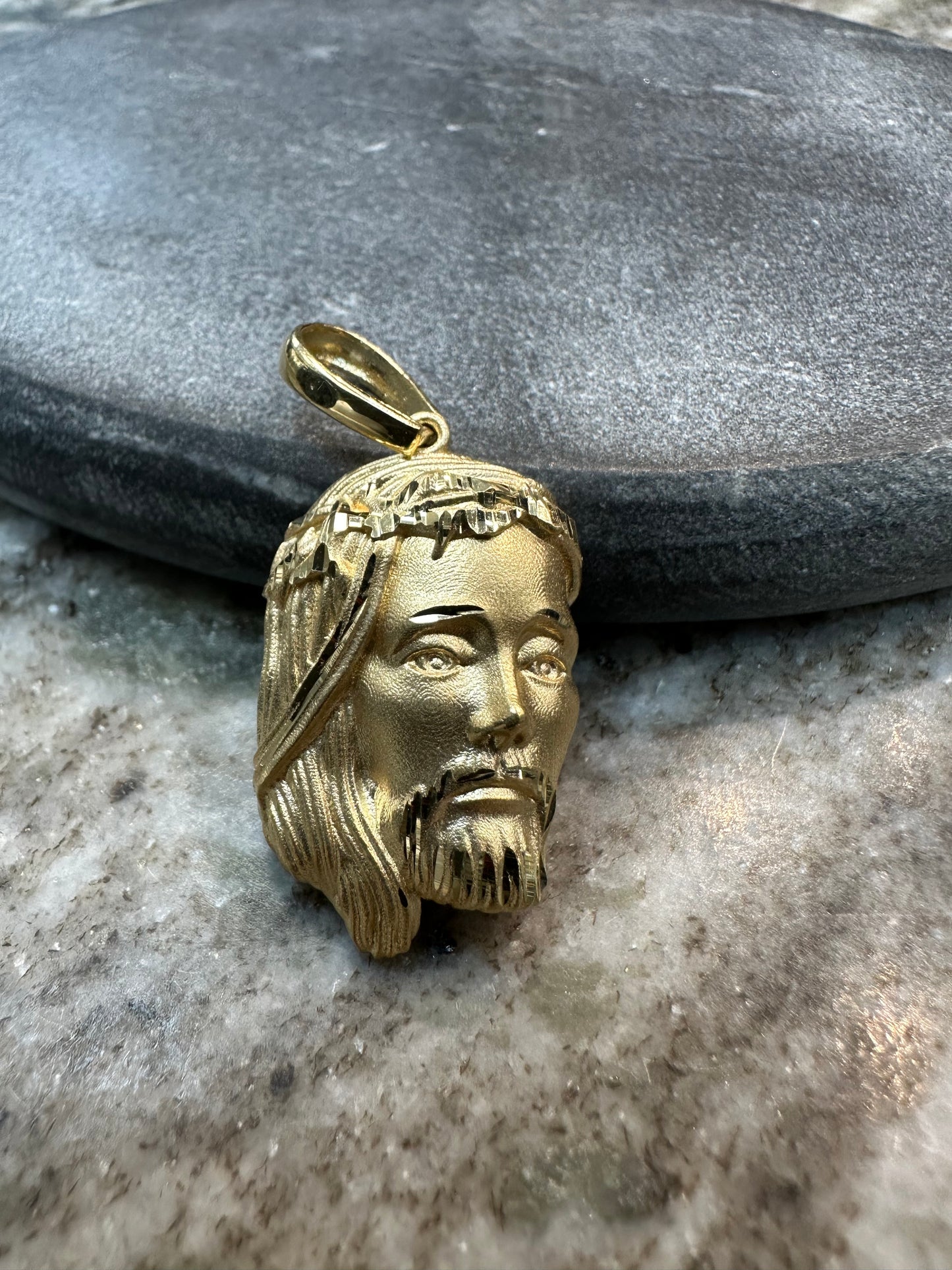 18K Gouden Jesus Piece