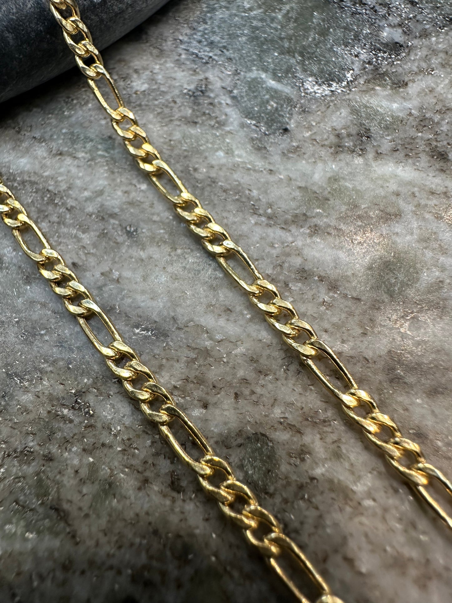 Prachtige 14K Gouden Figaro Ketting – 45 cm | 2,8 mm | Tijdloos & Elegant