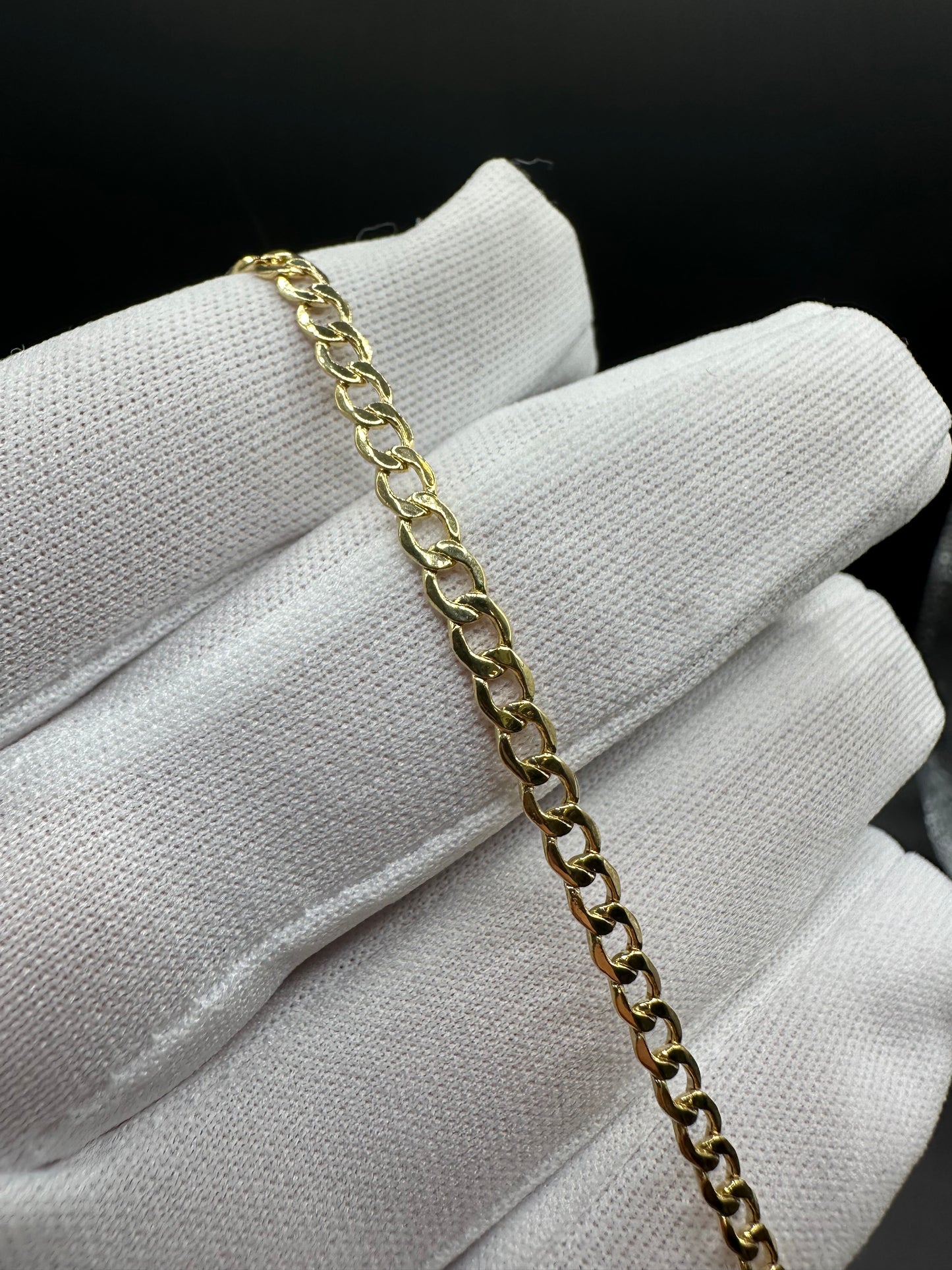 14K Gouden Gourmet Armband – 18 cm