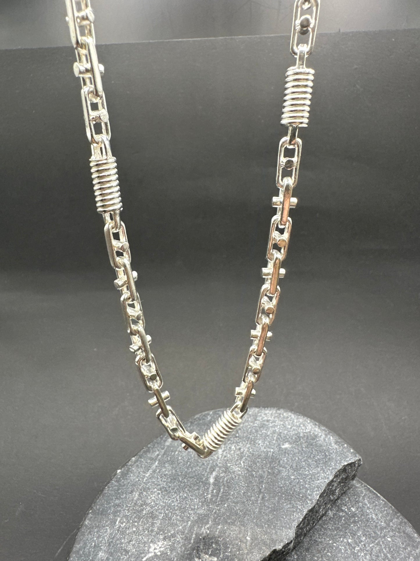 925 Zilveren Massieve Monte Carlo Ketting – 65 cm