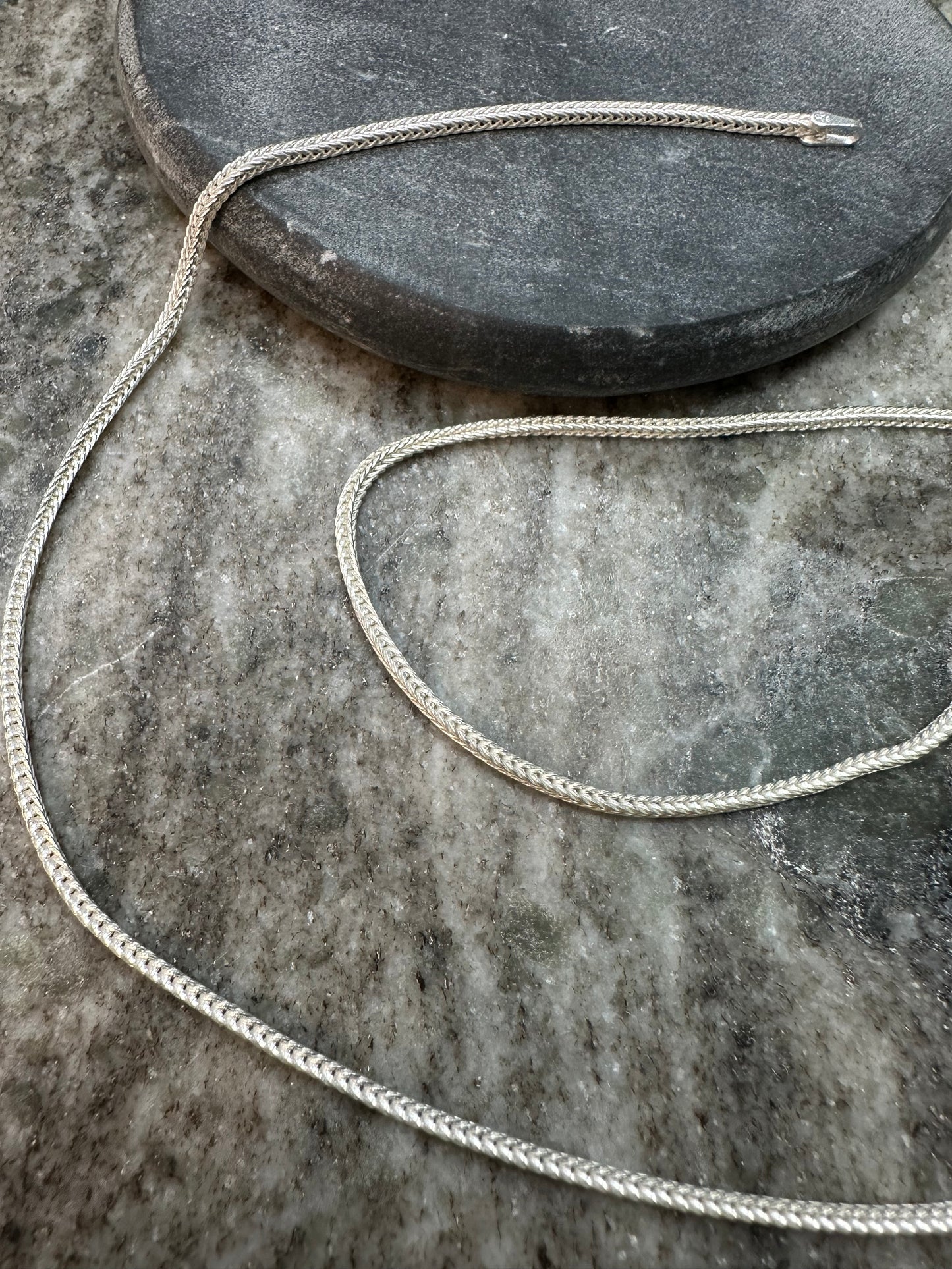 Prachtige 925 Zilveren Franco Ketting – 60 cm | 2 mm | Elegant & Tijdloos