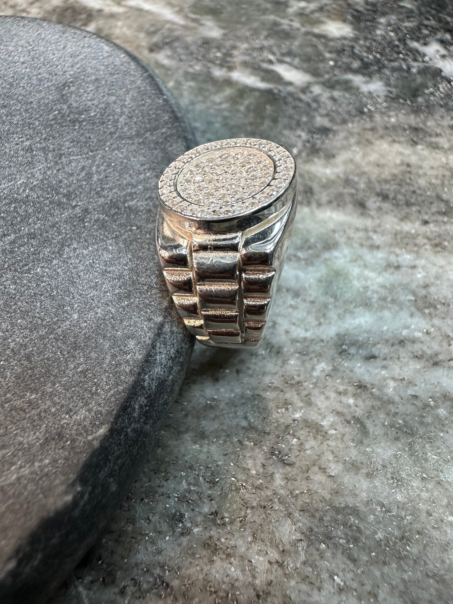 925 Zilveren Rollie Ring – Stijlvol en verfijnd