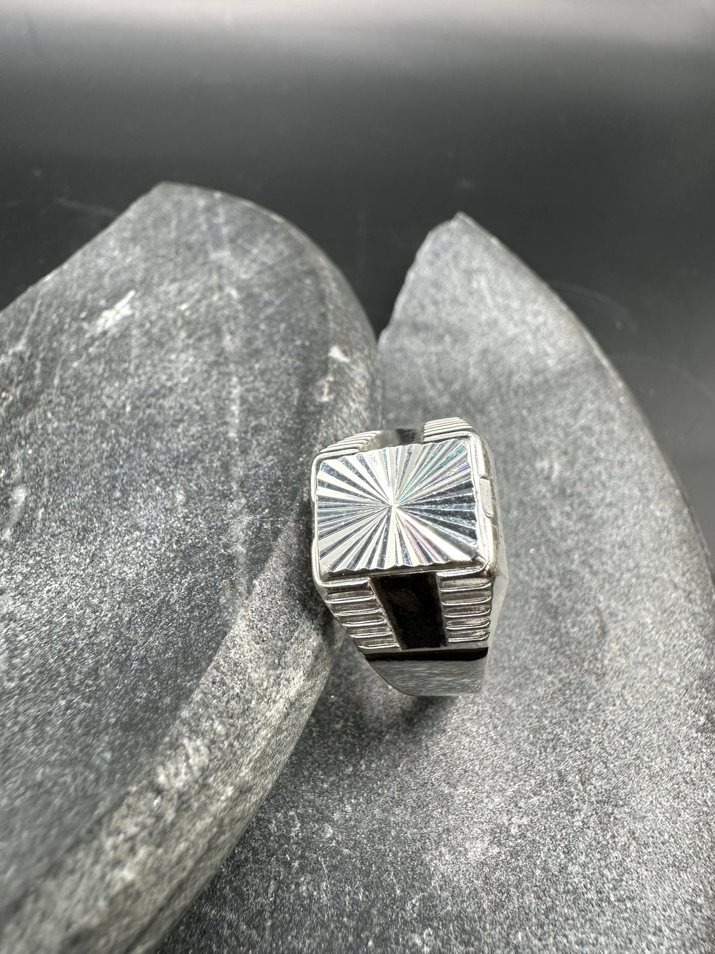 925 Zilveren Rollie Zegelring