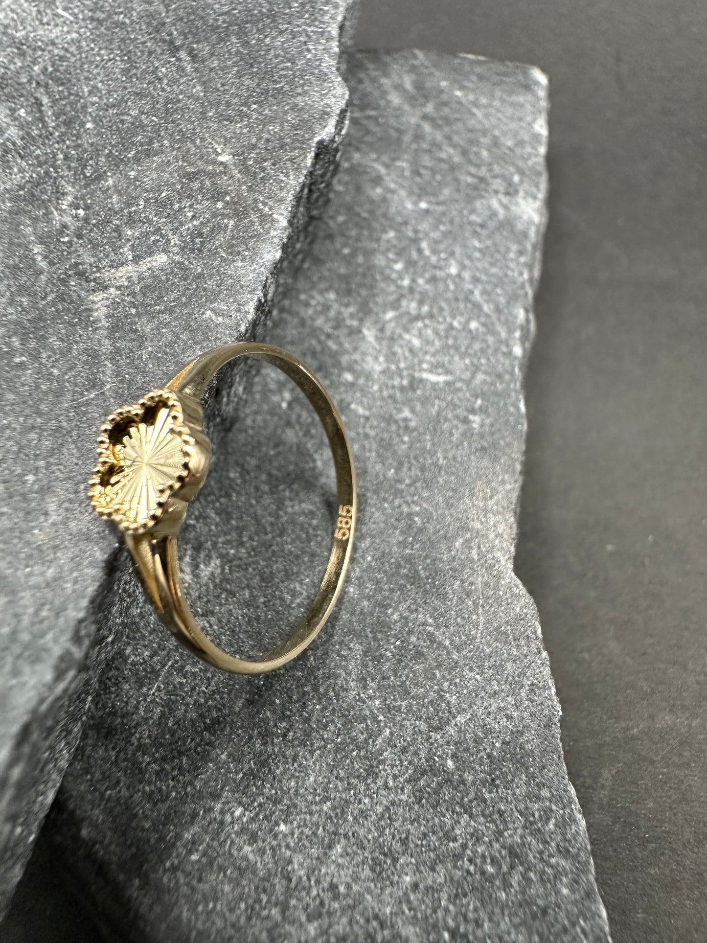 14K Gouden Diverse Damesringen – Maat 17