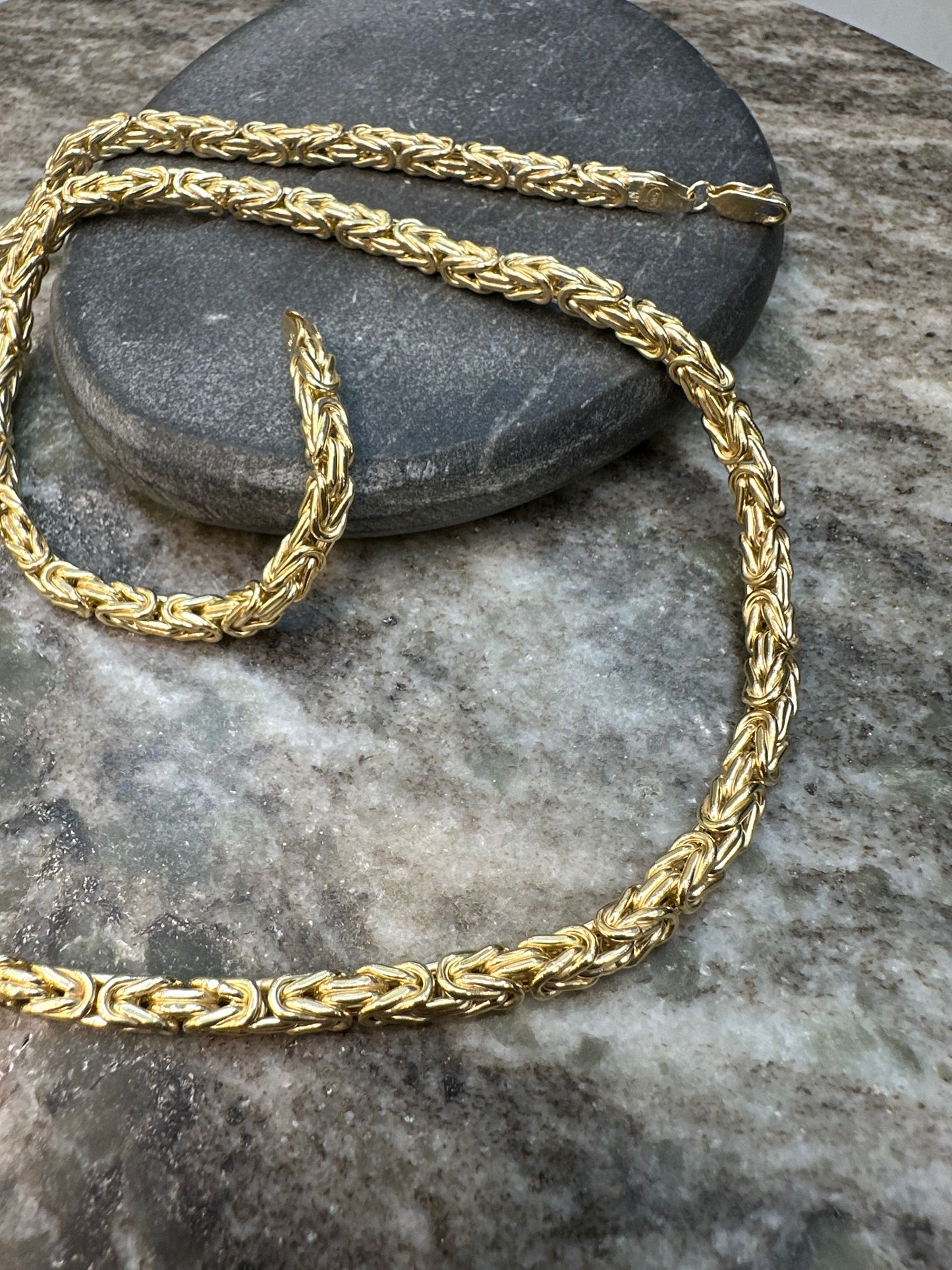 Prachtige 14K Gouden Koningsketting – 60 cm | 4,5 mm | Luxe & Krachtig