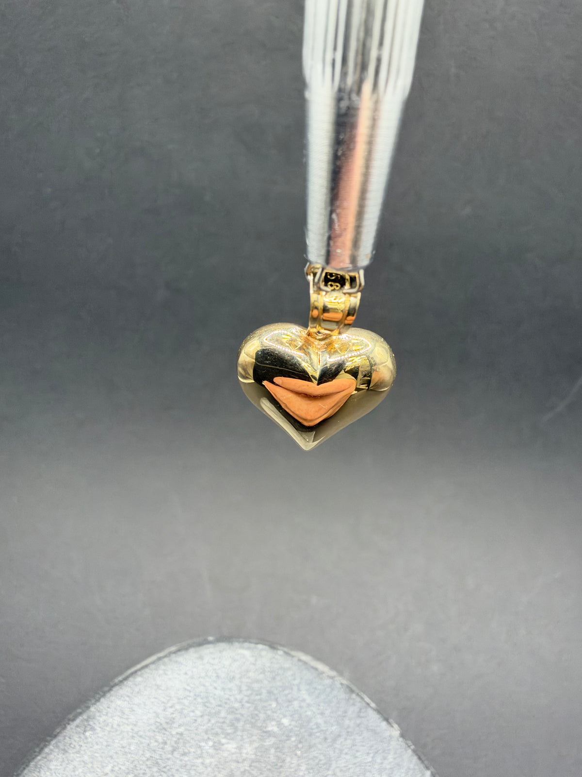 14K Gouden Hart Hanger – 14 mm