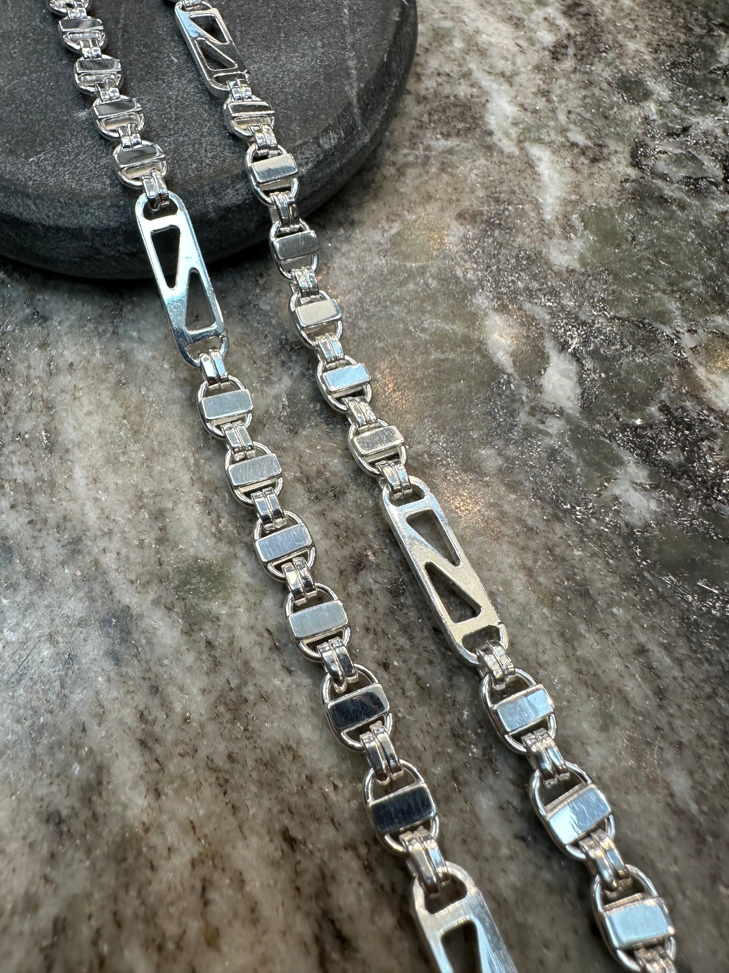 Prachtige 925 Zilveren Massieve Kingsly Ketting – 70 cm | 6 mm | Stoer & Luxe
