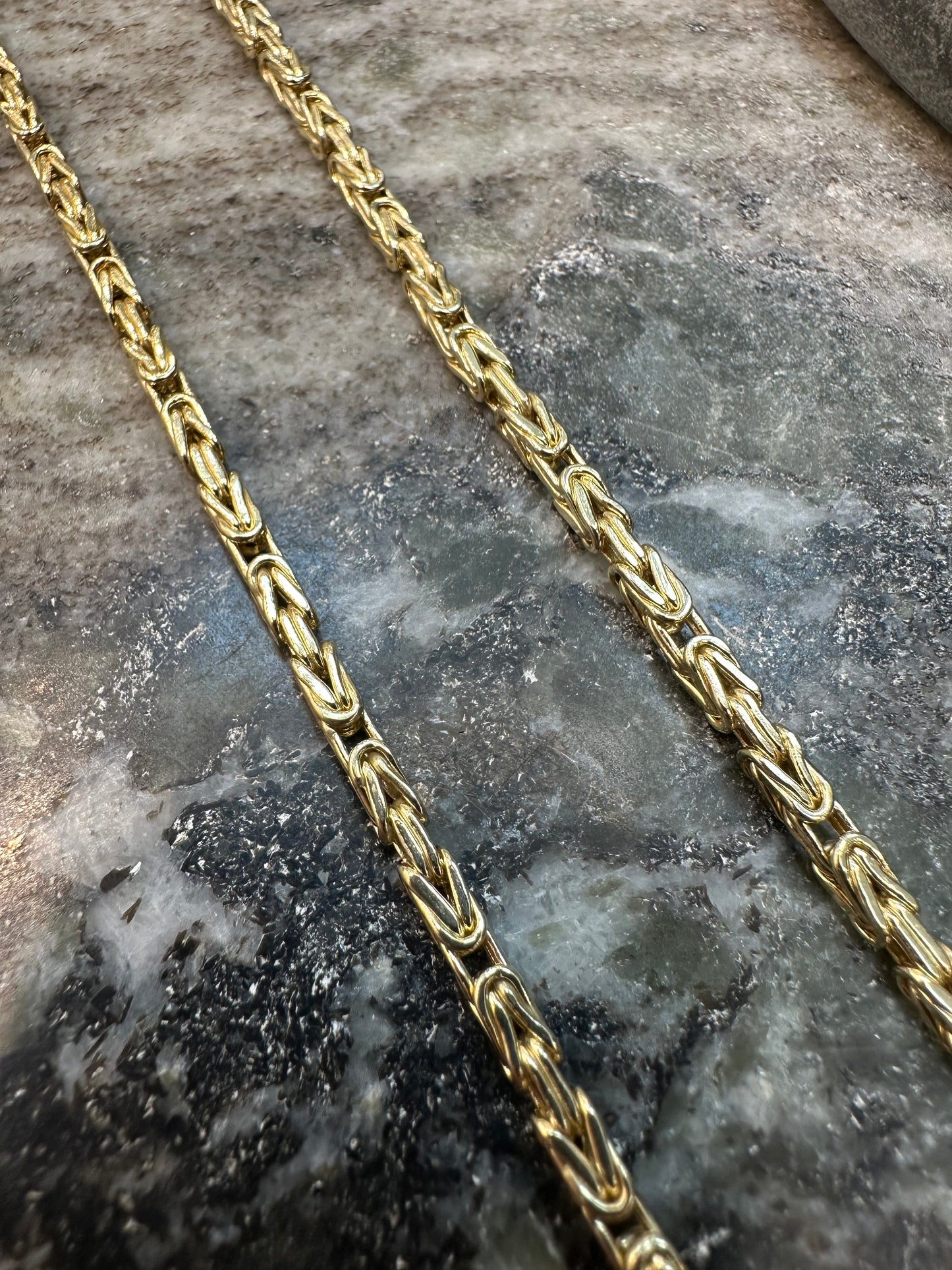 Prachtige 14K Gouden Klassieke Koningsketting | 3 mm | Tijdloos & Elegant