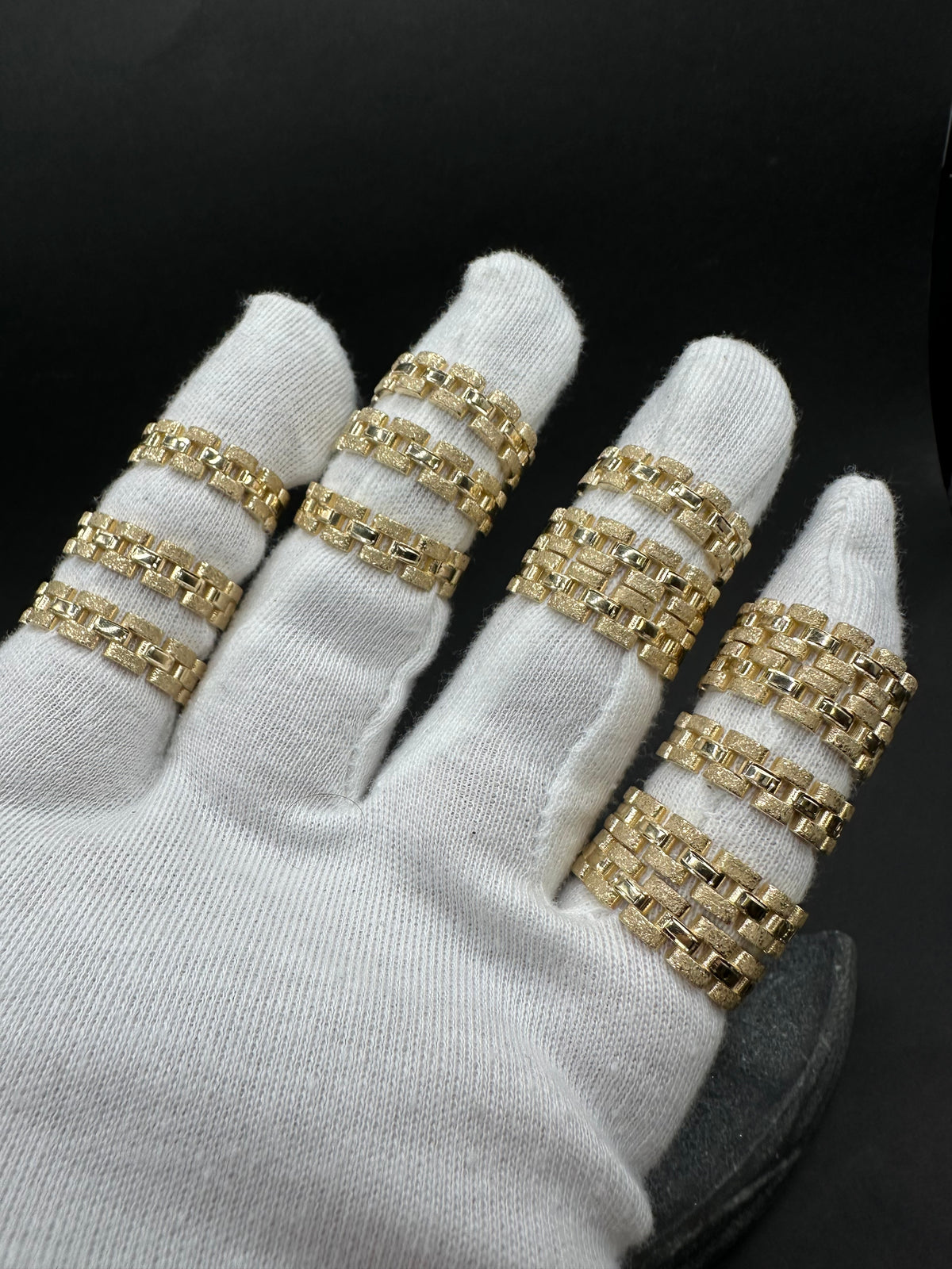 14K Gouden Rollie Schakelring