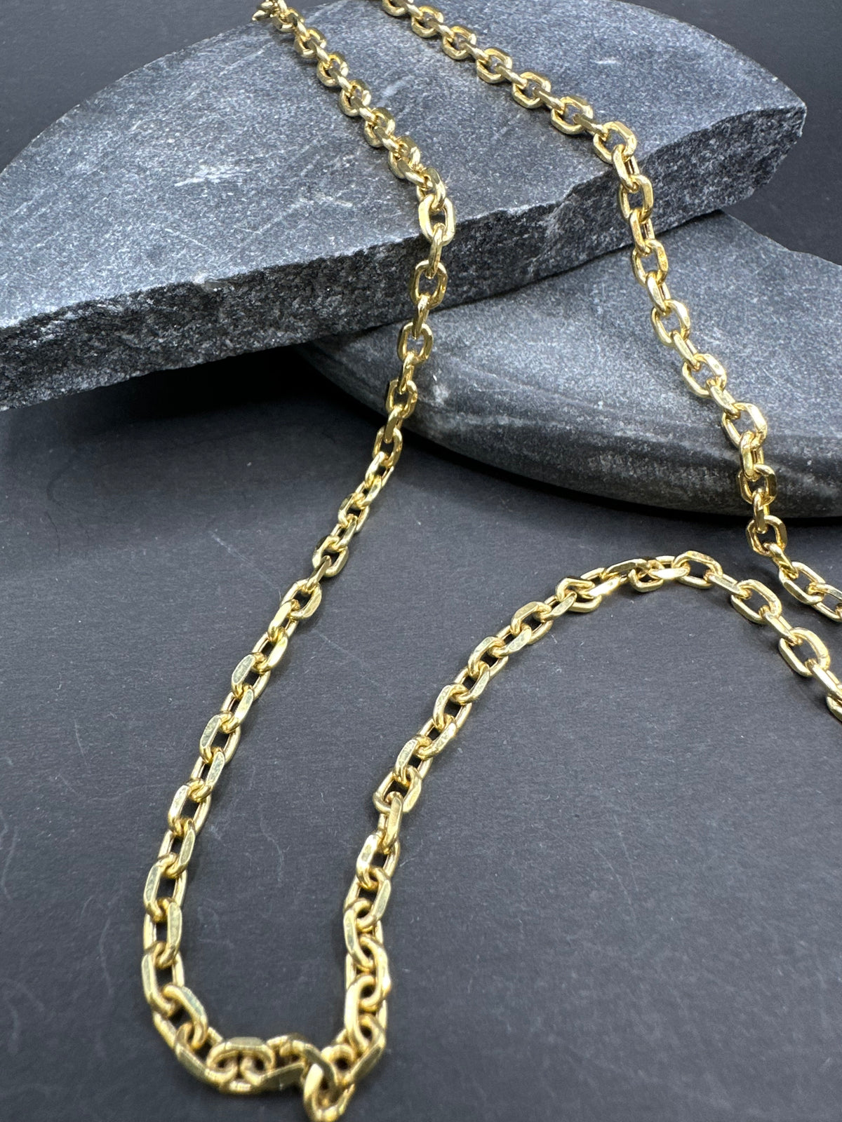 14K Gouden Ankerketting – 60 cm | 3,5 mm
