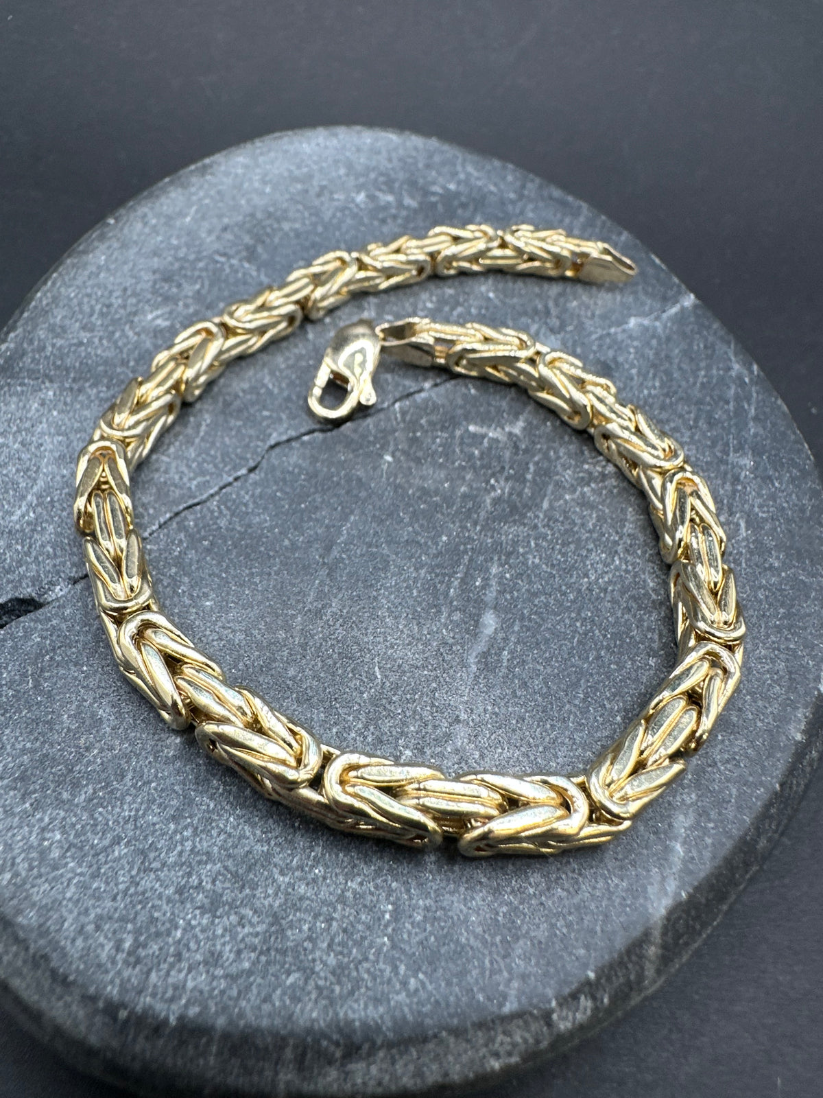 14K Gouden Koningsarmband – 4,5 mm – 22 cm