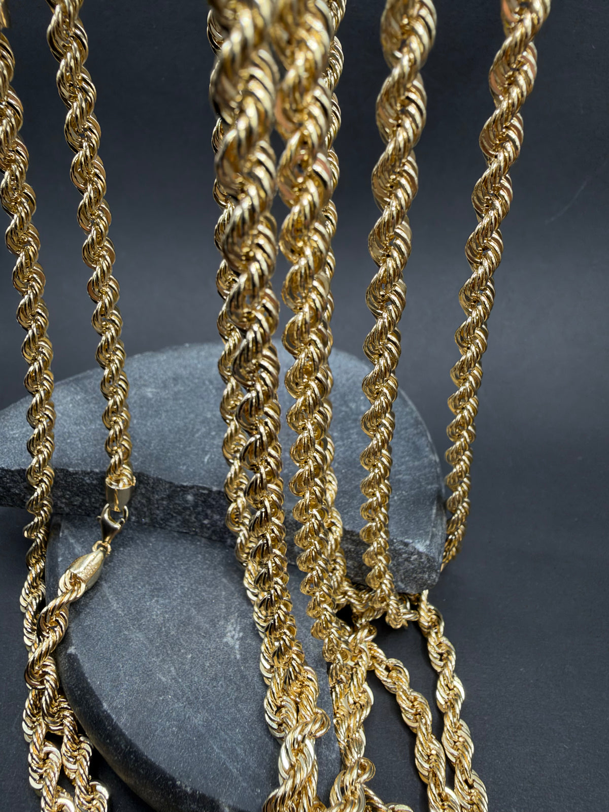 14K Gouden Rope Chain – 5 mm – Nederlands Goud