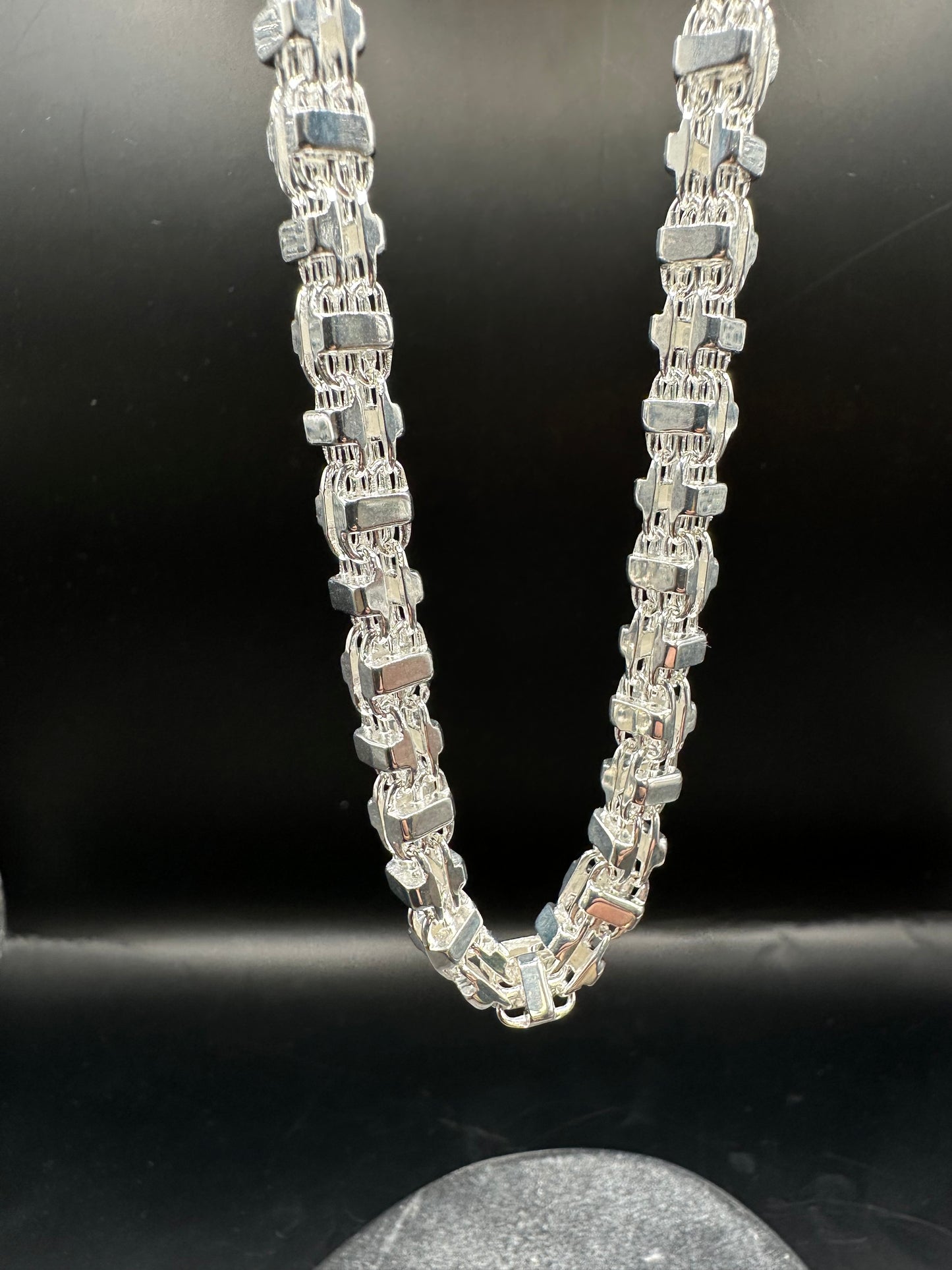 925 Zilveren Magnum Ketting – Massief Zilver – 70 cm