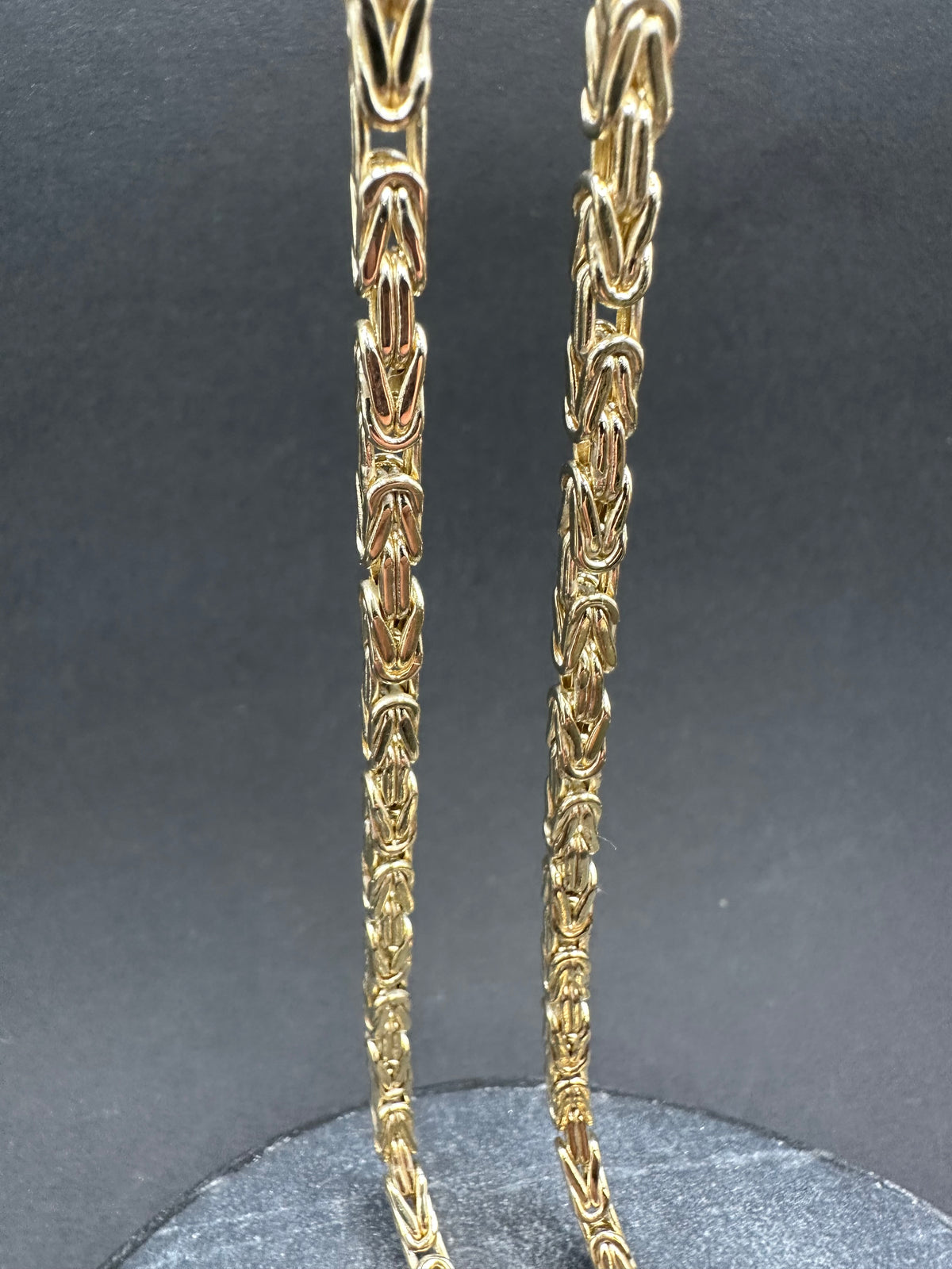 14K Gouden Klassieke Koningsketting – 3,5 mm