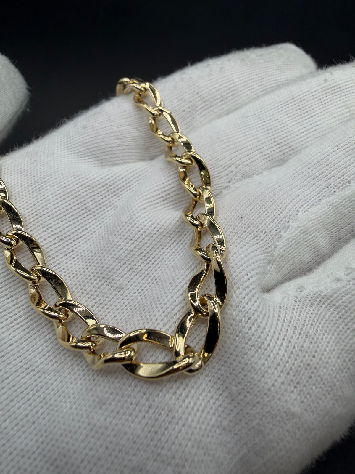 14K Gouden Armband – 19 cm – 6,4 mm