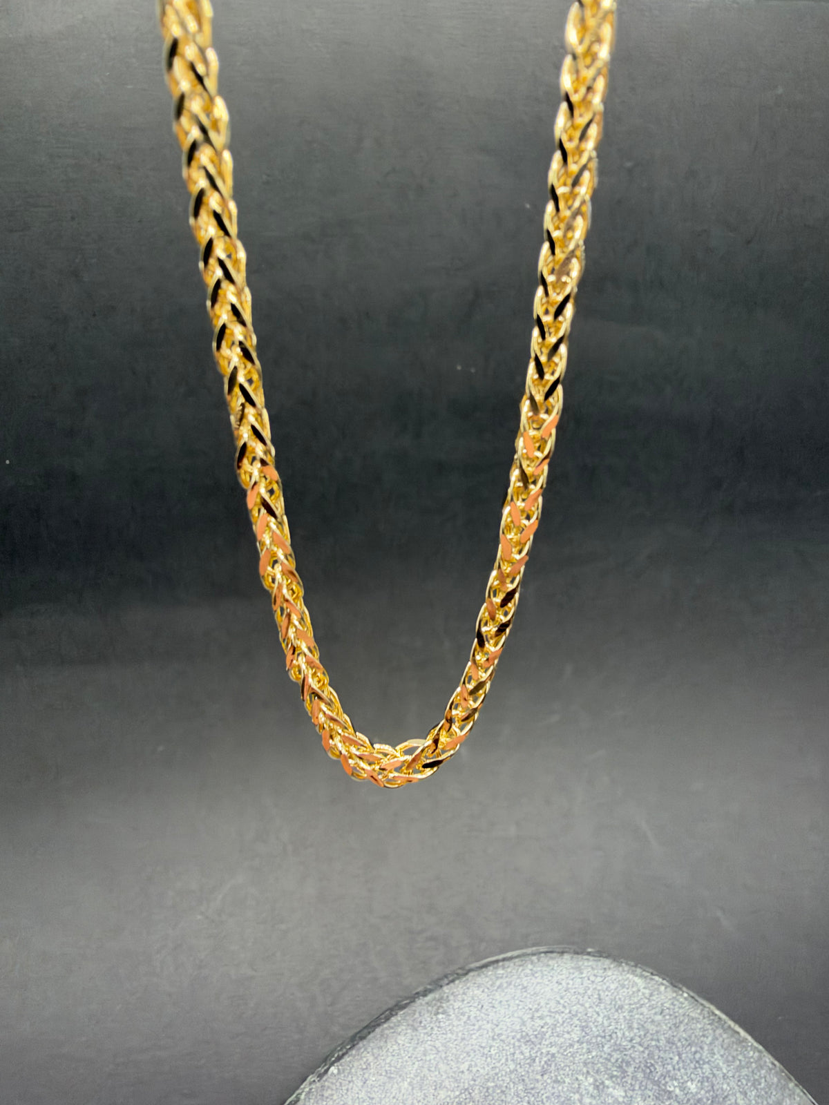 14K Gouden Vossenstaart Ketting – 3 mm