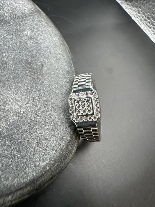 925 Zilveren Ring met Zirkonia – Maat 20