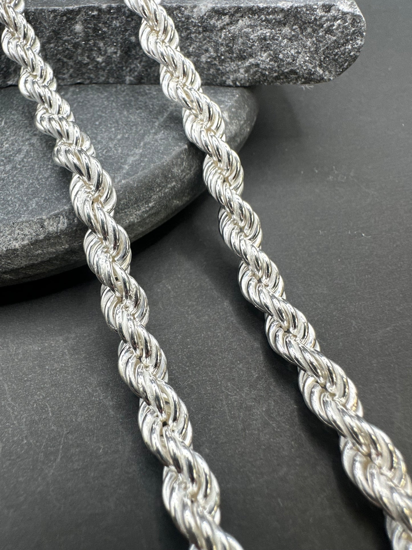 925 Zilveren Rope Chain – 6 mm