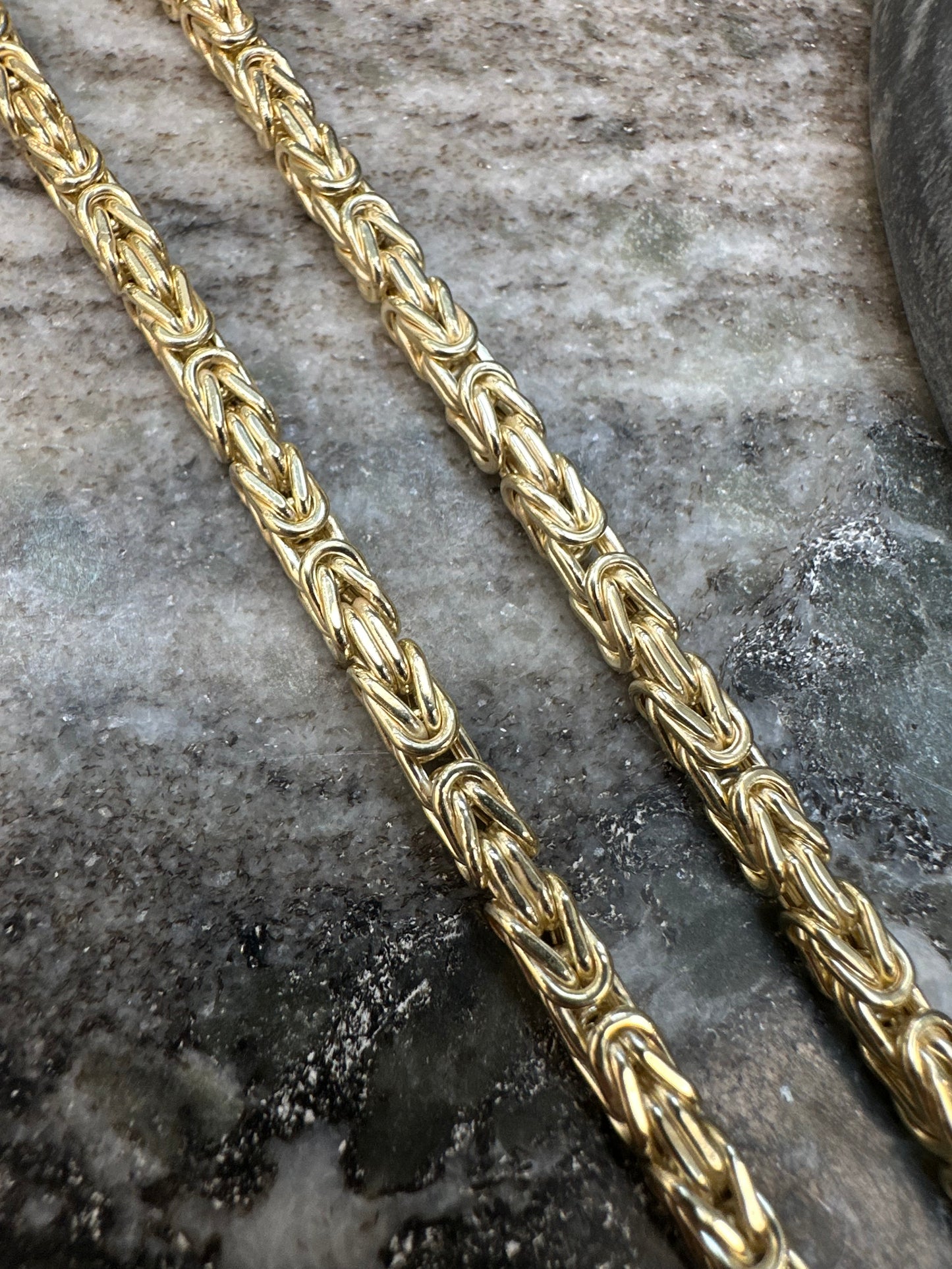 Prachtige 14K Gouden Koningsketting – 60 cm | 4,5 mm | Luxe & Krachtig