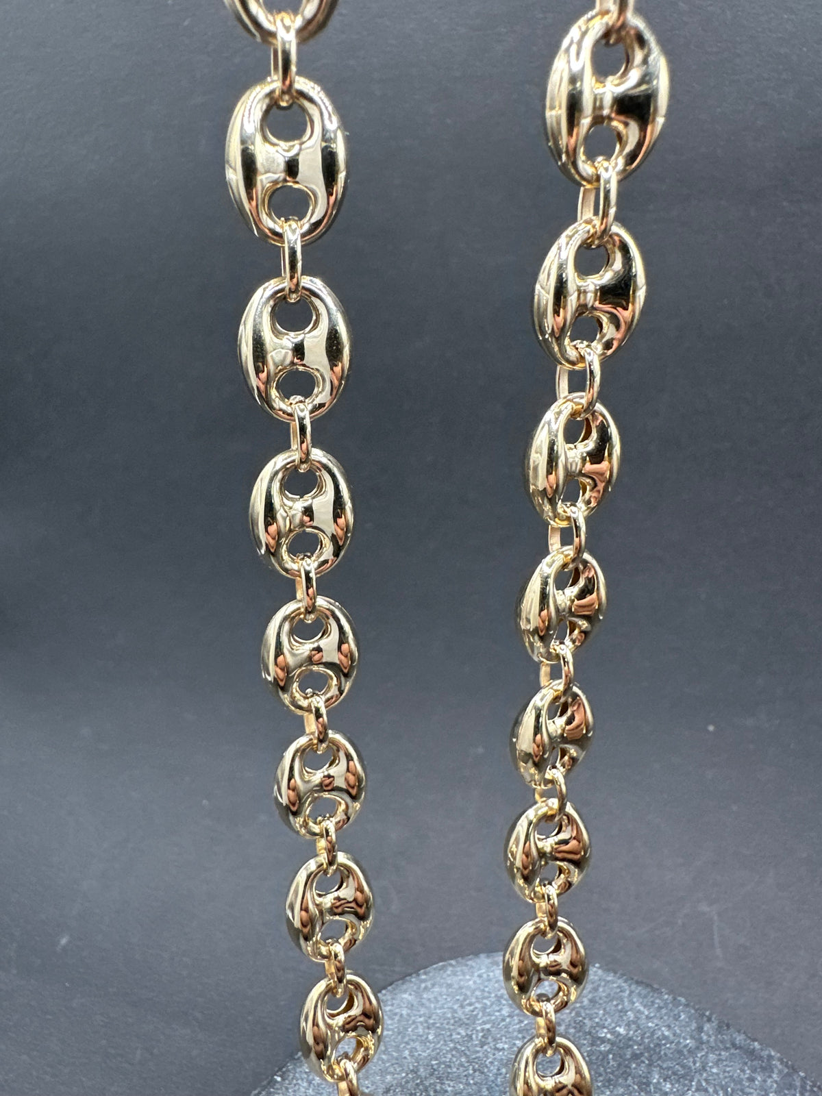 14K Gouden Koffiebonen Ketting