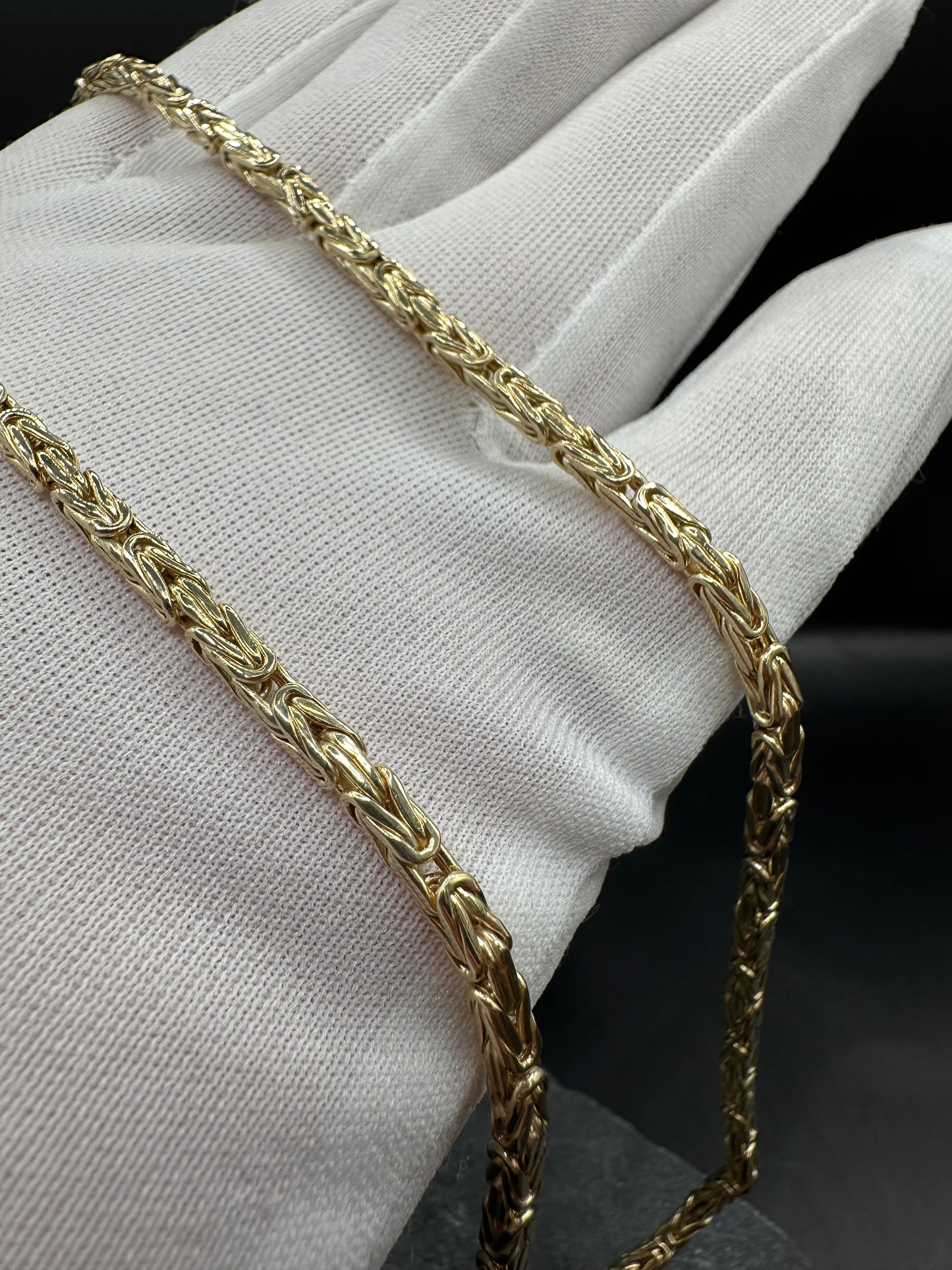 14K Gouden Koningsketting – 3,1 mm