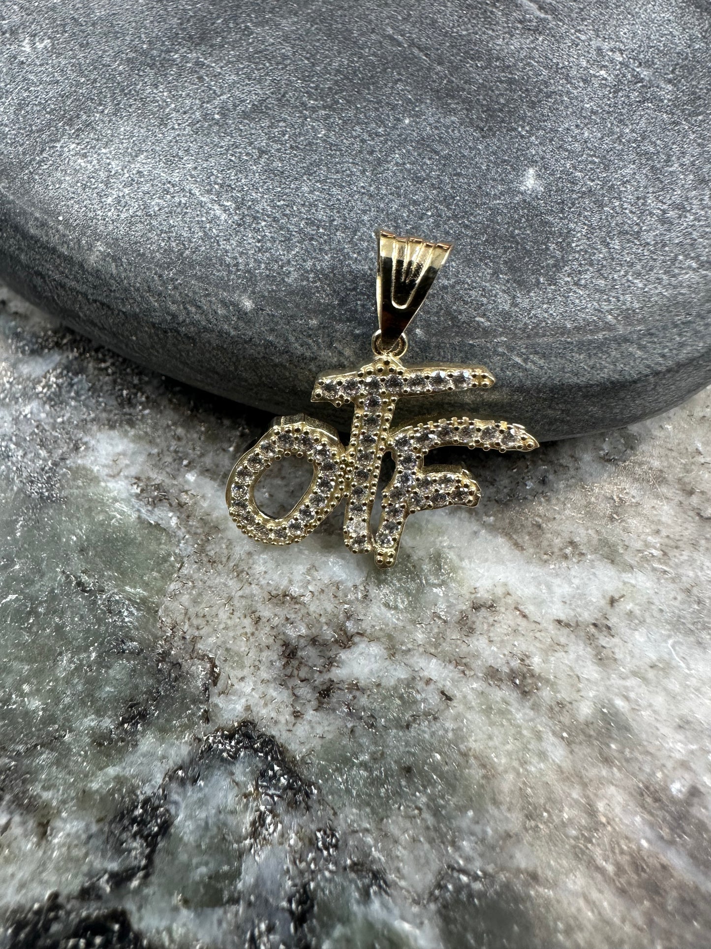 Prachtige 14K Gouden OTF Hanger