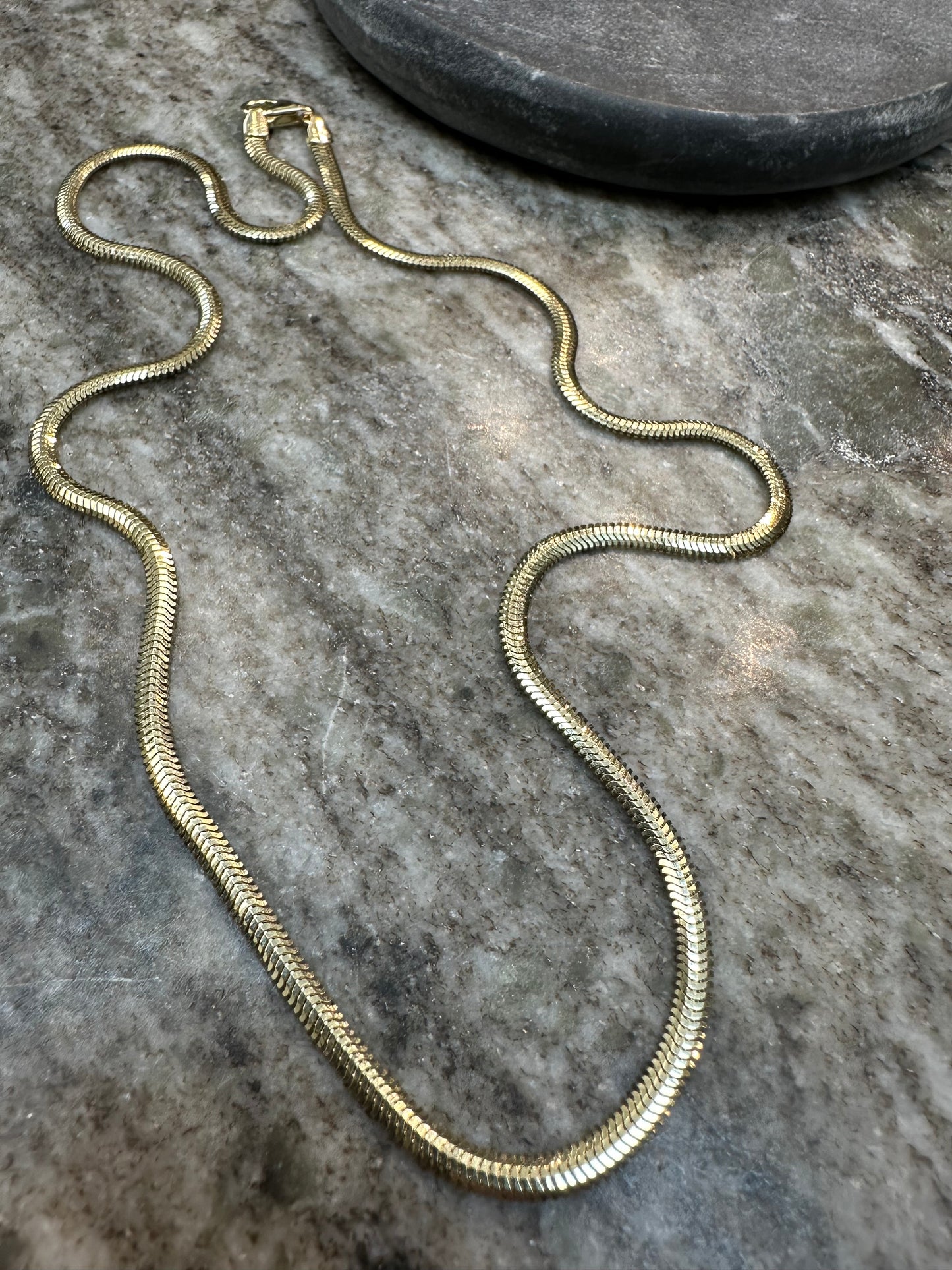 14K Gouden Snake Collier