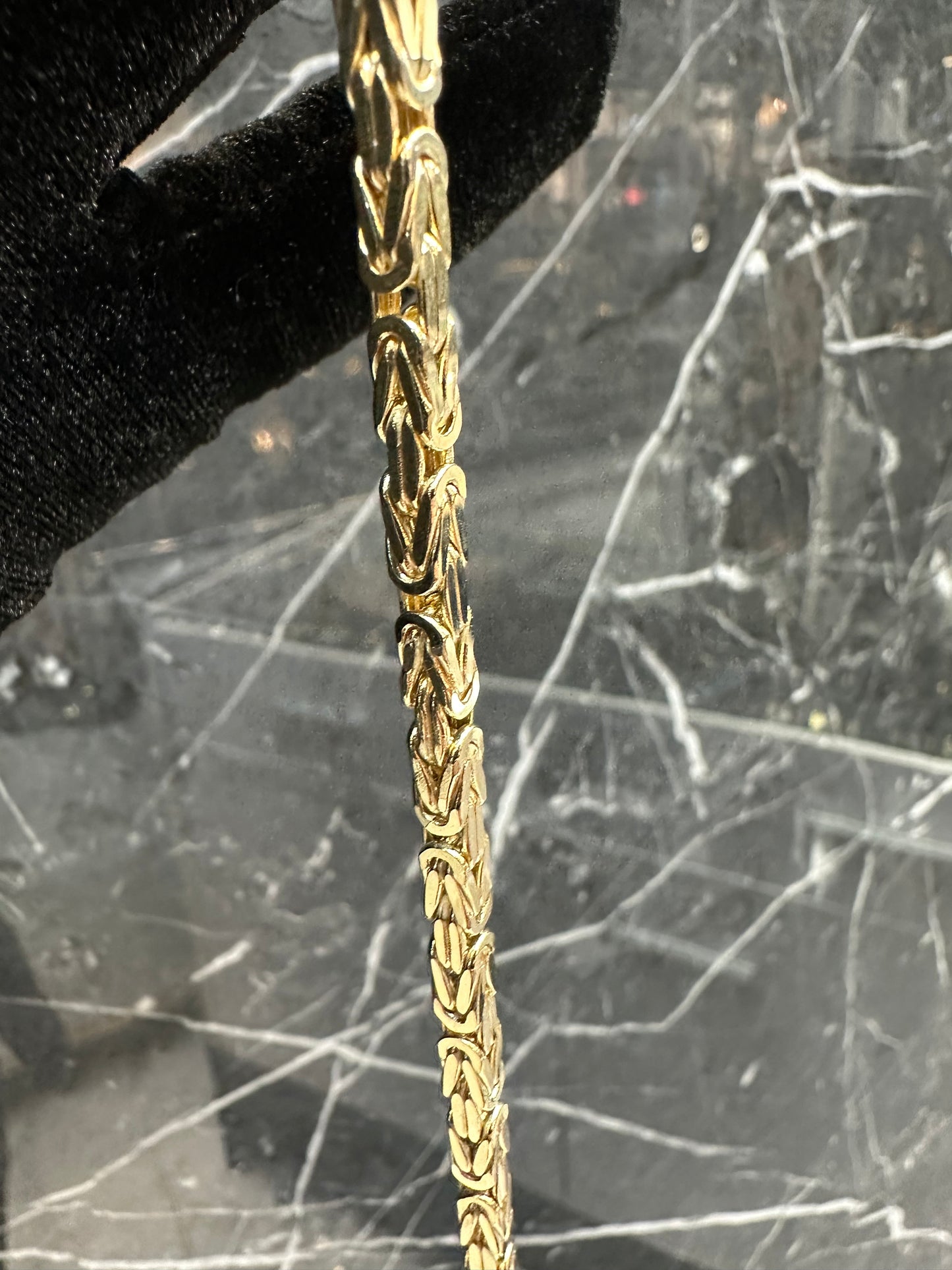 Prachtige 14K Gouden Koningsarmband – 21 cm | 4 mm | Tijdloos & Luxe